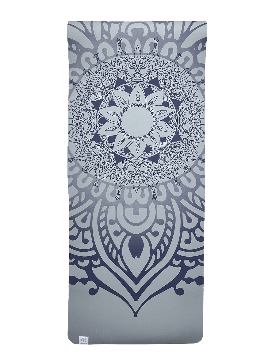 Gaiam - TPE DOVE SUNDIAL YOGA MAT 6MM - træningsmåtter & tilbehør - dove blue - 2