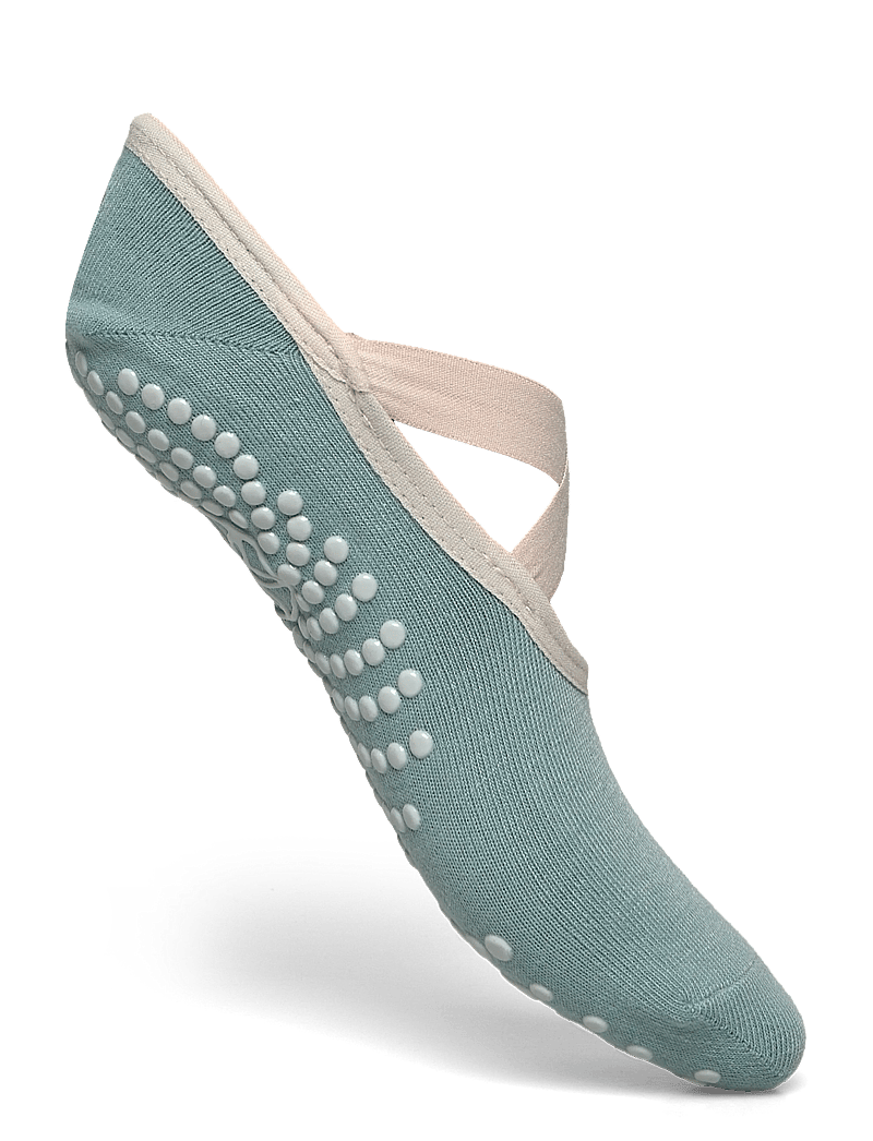 Gaiam - GAIAM GRIPPY YOGA BARRE SOCKS ICEBERG - joogasokid - khaki green - 1