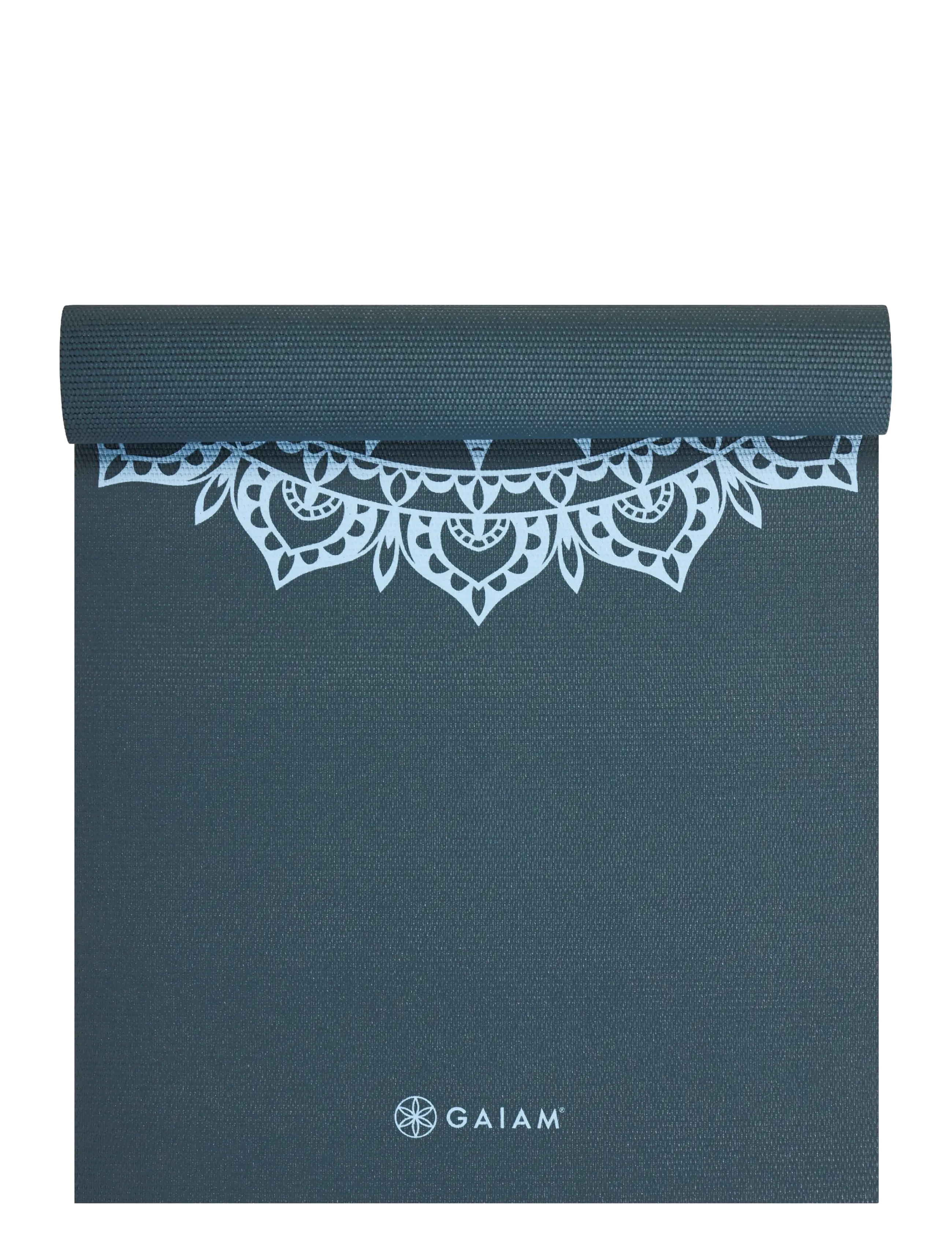 Gaiam BLUE AURA MARRAKESH YOGA MAT 5MM - Yoga-Ausrüstung - BLUE AURA / navy