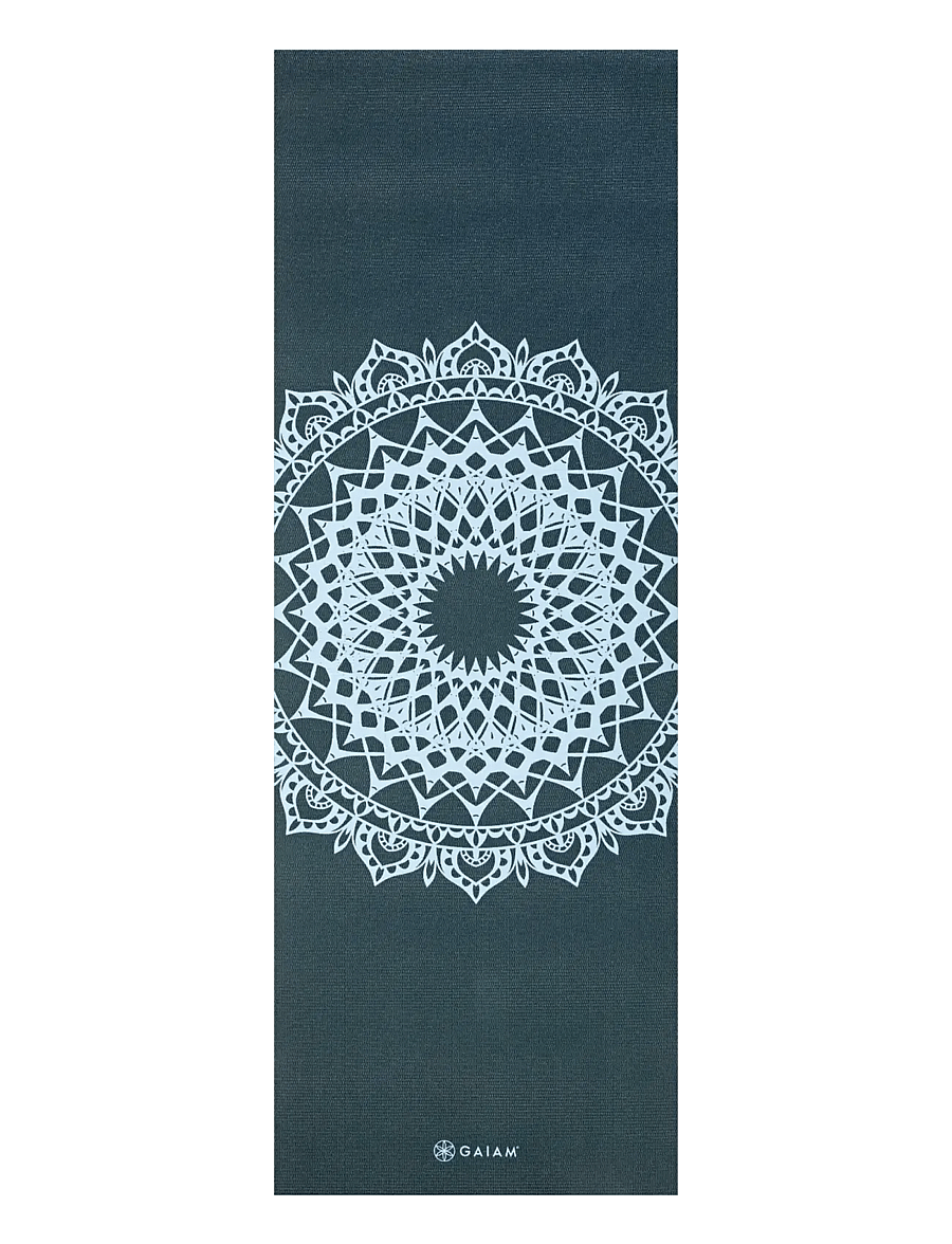 Gaiam - BLUE AURA MARRAKESH YOGA MAT 5MM - blue aura - 1