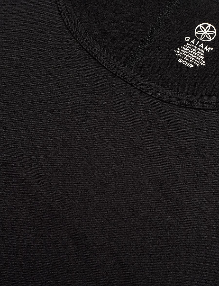 Gaiam - RELAX TANK - tank tops - black - 2