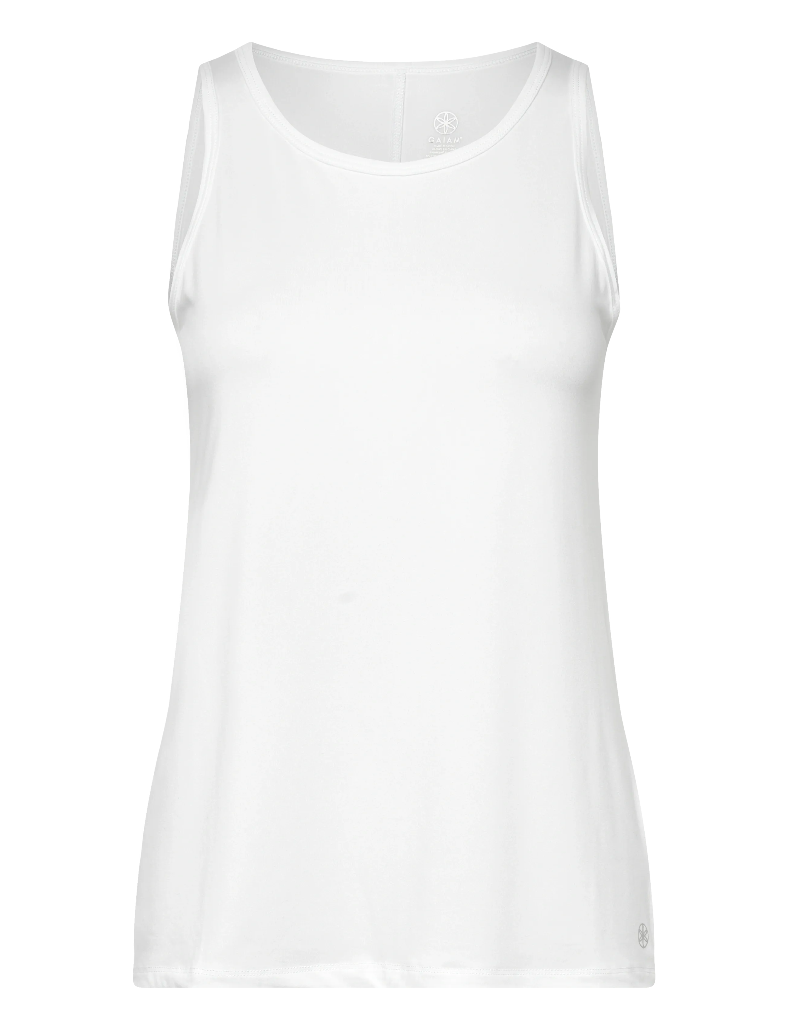 Gaiam RELAX TANK   XL - Jooga - WHITE / white