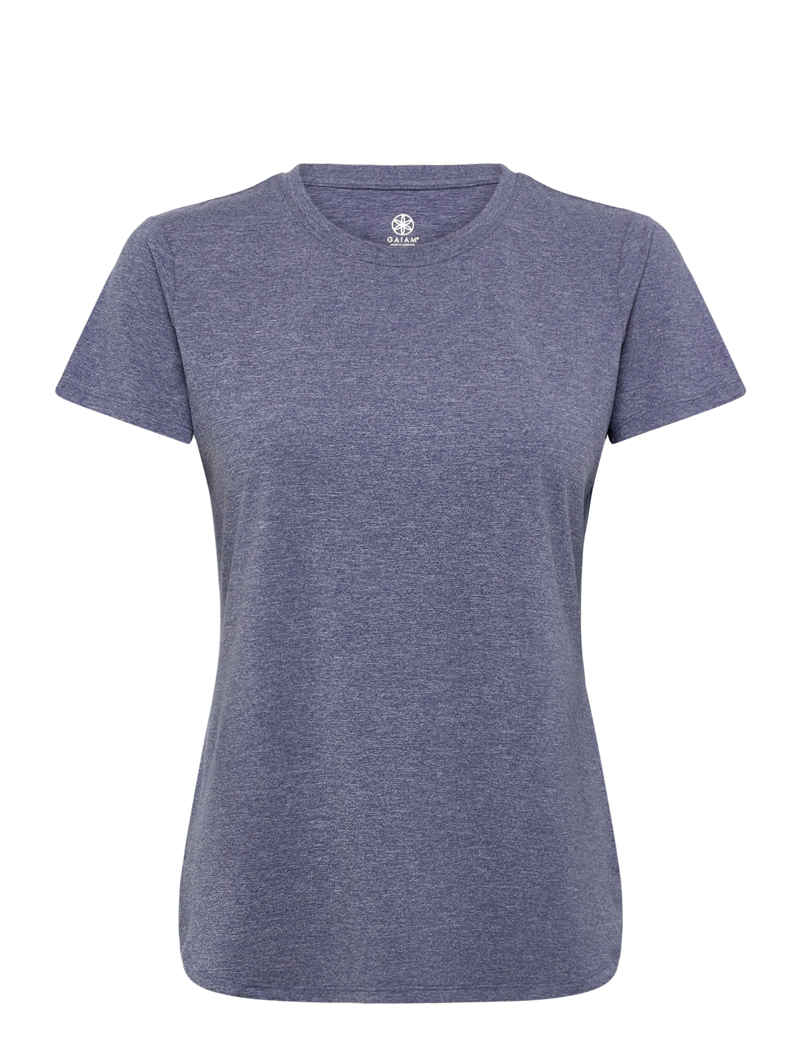 Gaiam Ev Perform Tee, S, Blue, Sports Overdele & T-shirts > Sport T-shirts, Dame