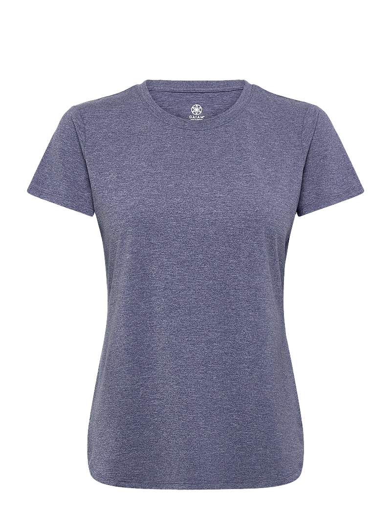 Gaiam - EV PERFORM TEE - t-shirts - blue indigo - 0