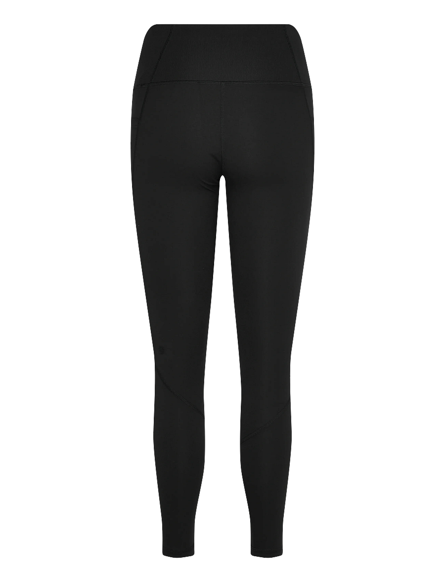 Gaiam - RIB MIX 7/8 PERFORMANCE LEGGING - legginsy do ćwiczeń - black - 1