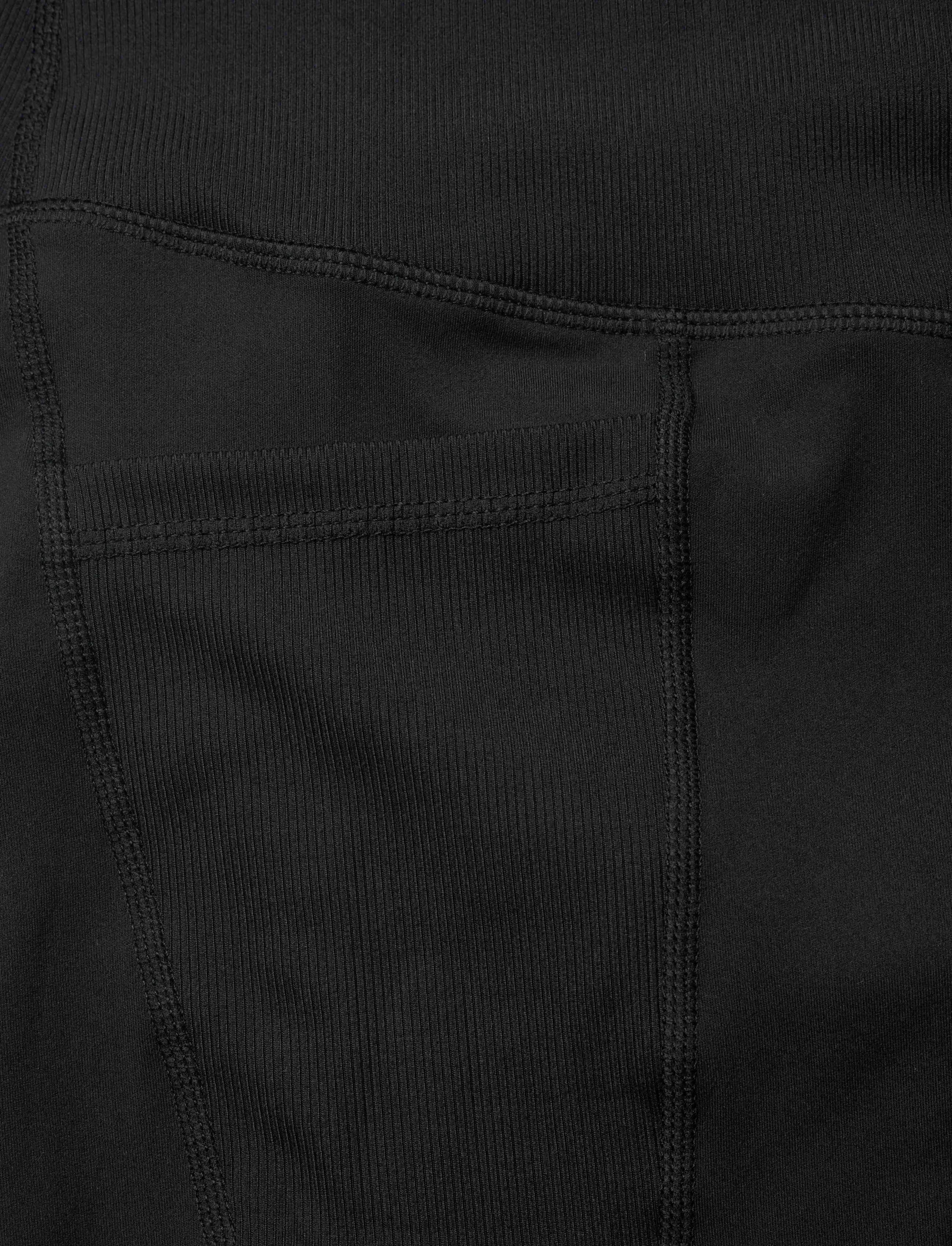 Gaiam - RIB MIX 7/8 PERFORMANCE LEGGING - 7/8 pikkus - black - 4