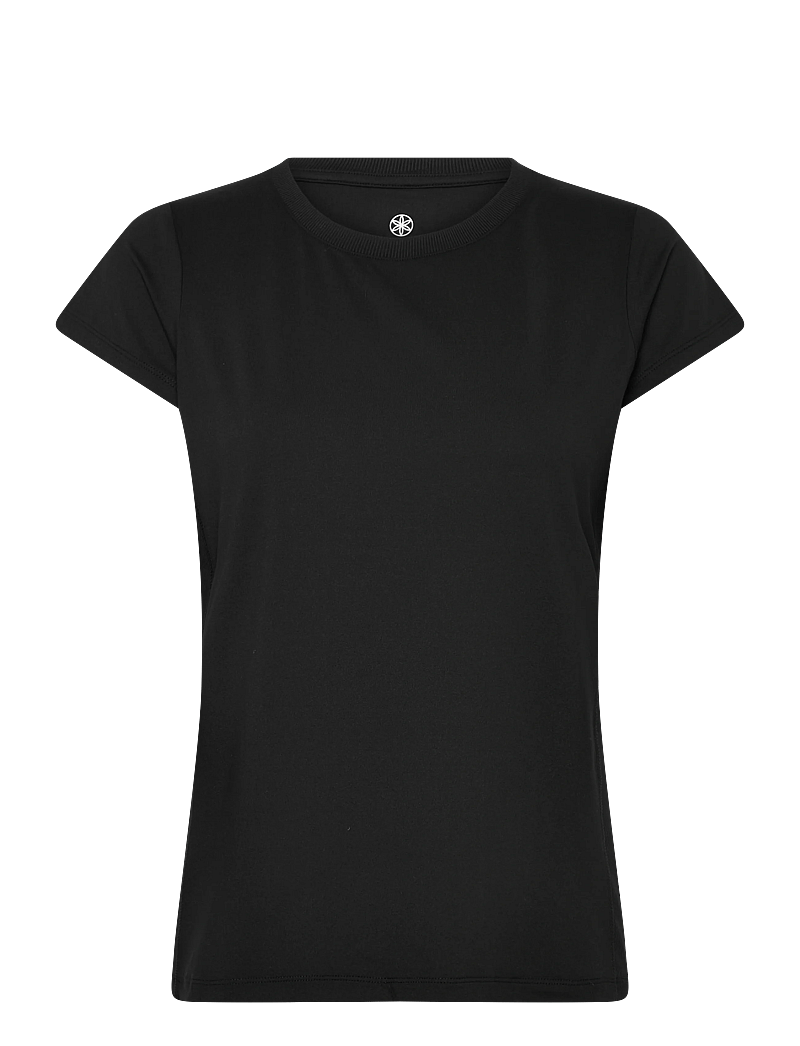 Gaiam - RIB MIX PERFORMANCE TEE XL - t-shirts - black - 0