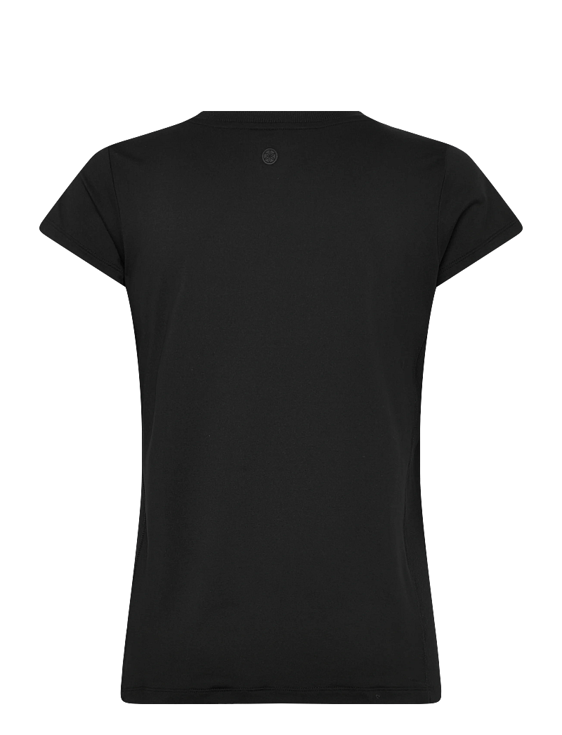 Gaiam - RIB MIX PERFORMANCE TEE XL - t-shirts - black - 1
