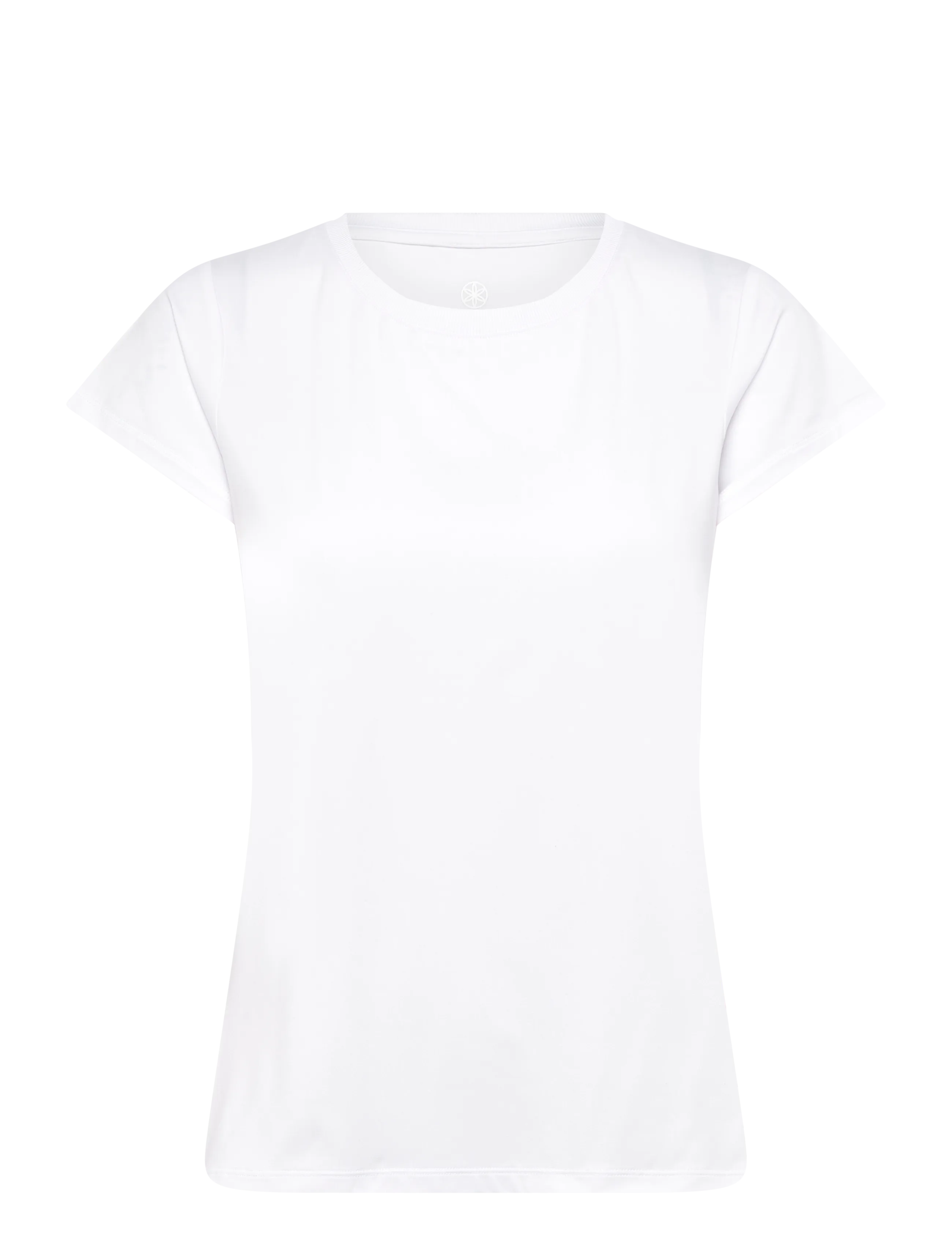 Gaiam Rib Mix Perfprmanct Tee, Kvinder, Kortærmet Performance T-Shirt, Hvid, Str: M