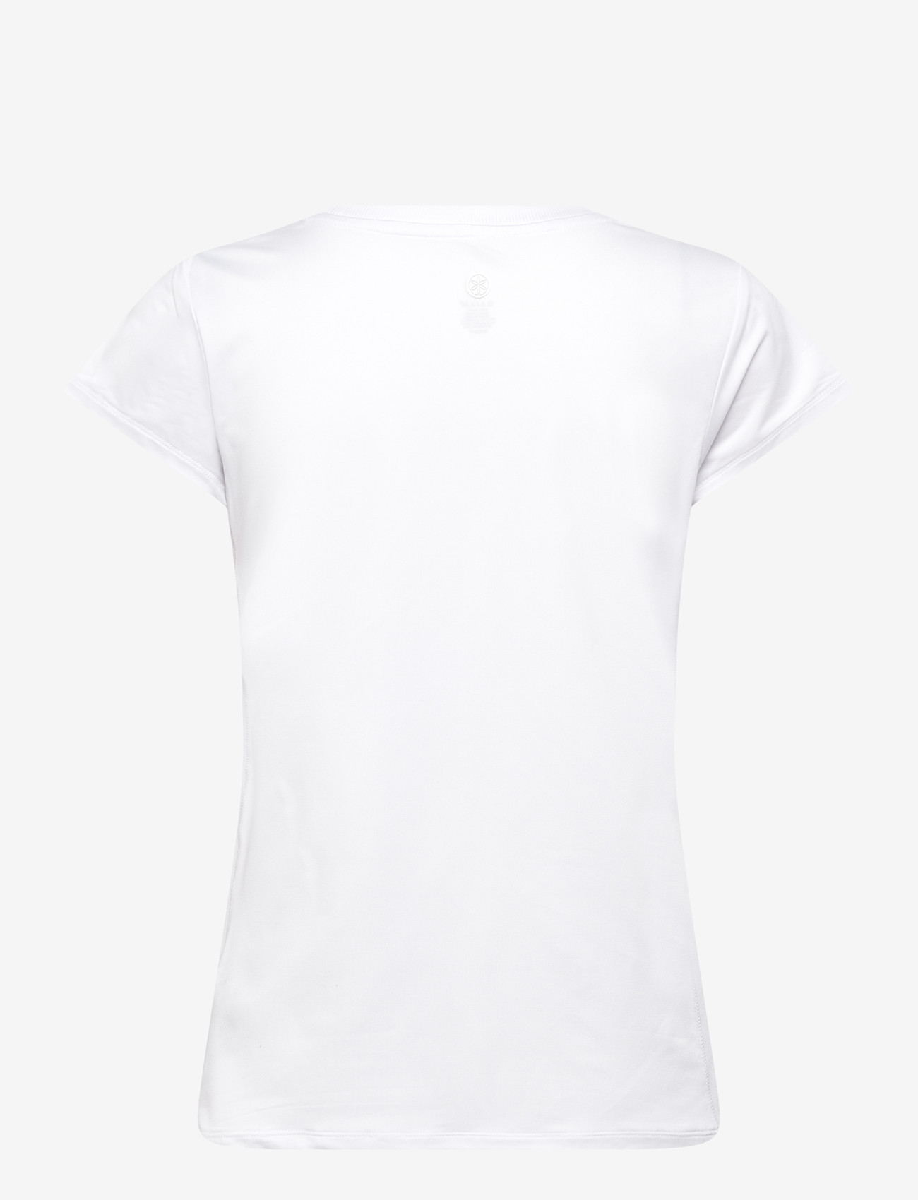 Gaiam - RIB MIX PERFPRMANCT TEE - t-shirts - white - 1