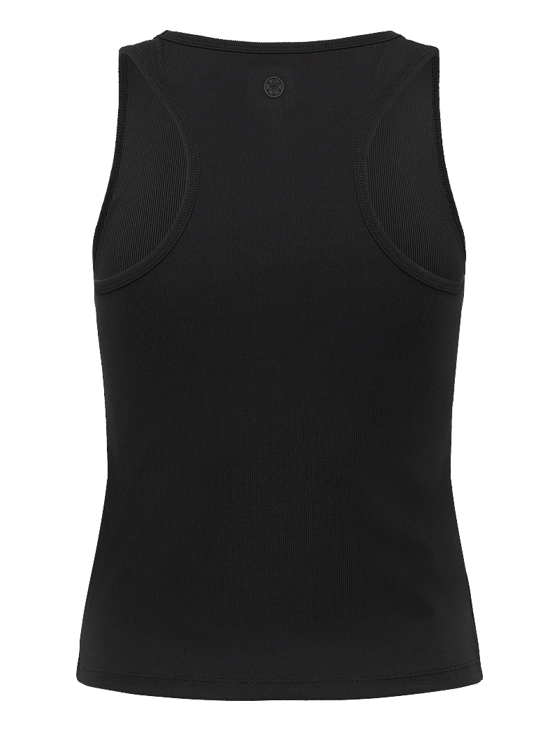 Gaiam - CROPPED RIB TANK - crop tops - black - 1