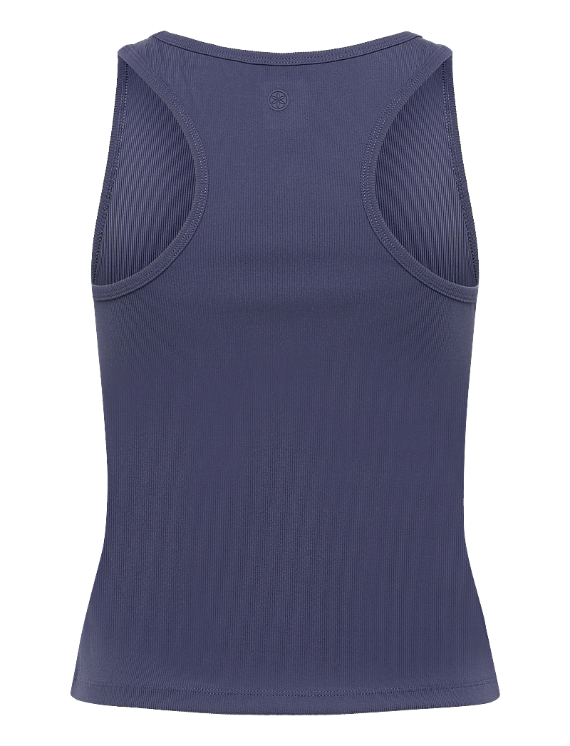 Gaiam - CROPPED RIB TANK - crop tops - blue - 1