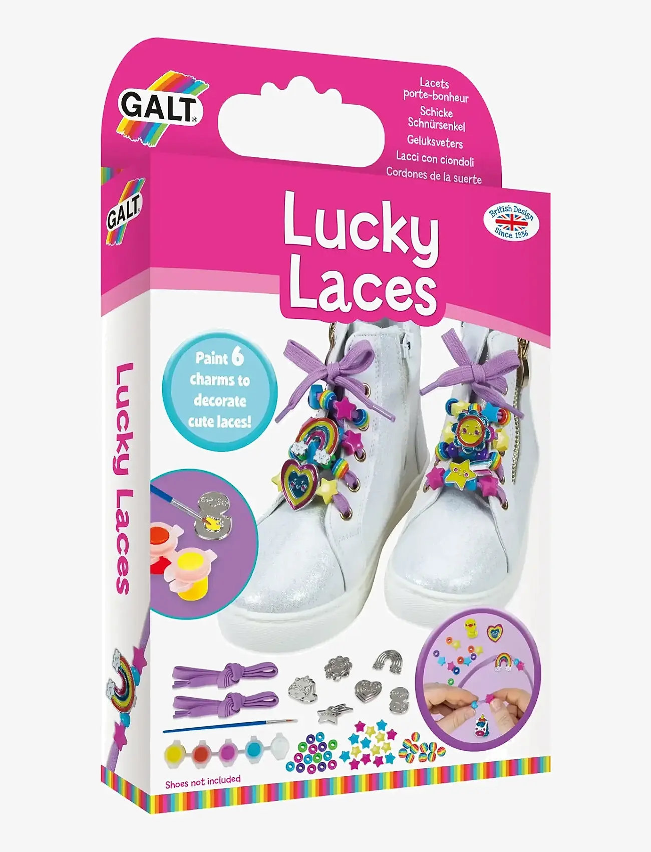 Galt - SNYGGA SKOSNÖREN - pysselset - multi-colour - 0