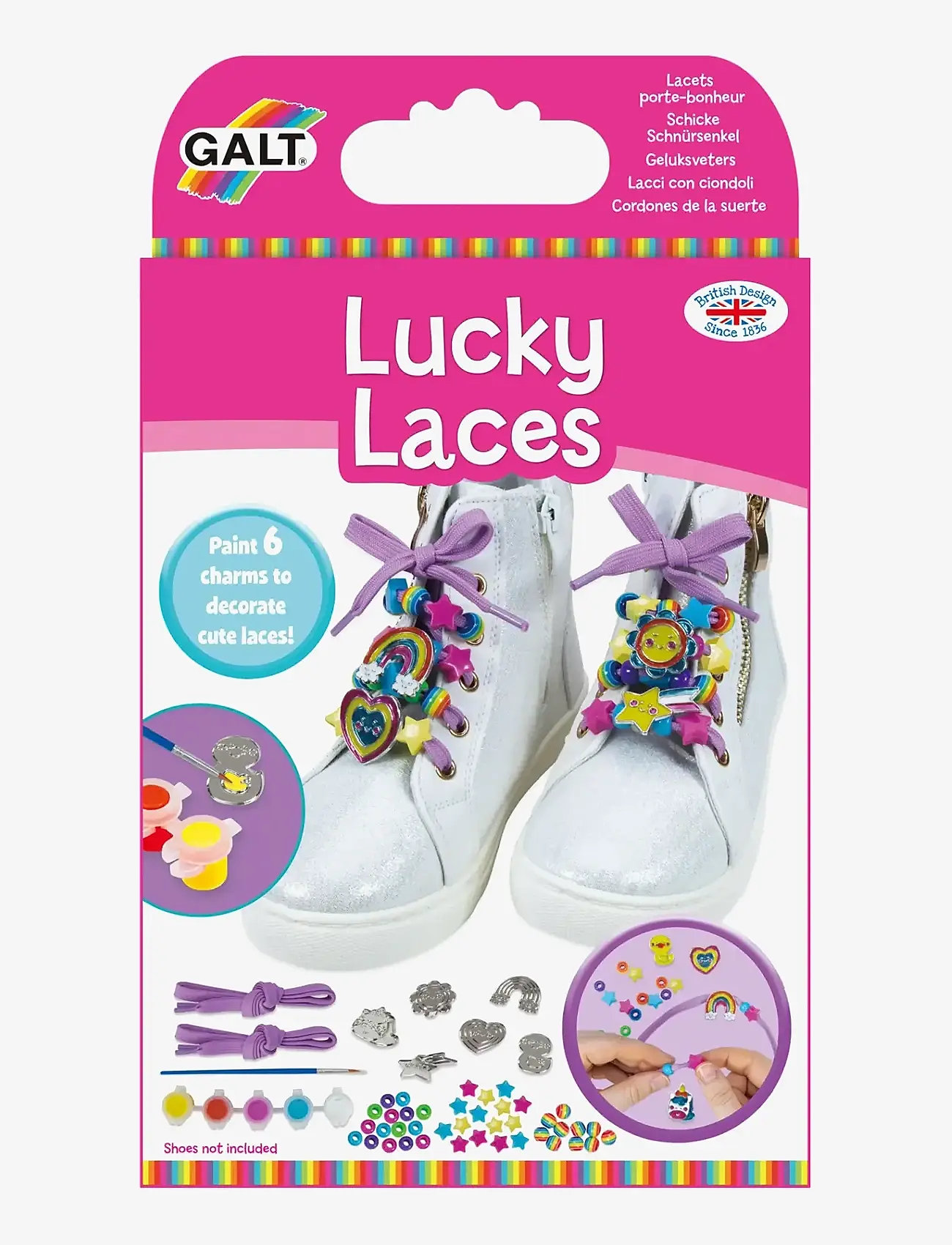 Galt - SNYGGA SKOSNÖREN - pysselset - multi-colour - 2