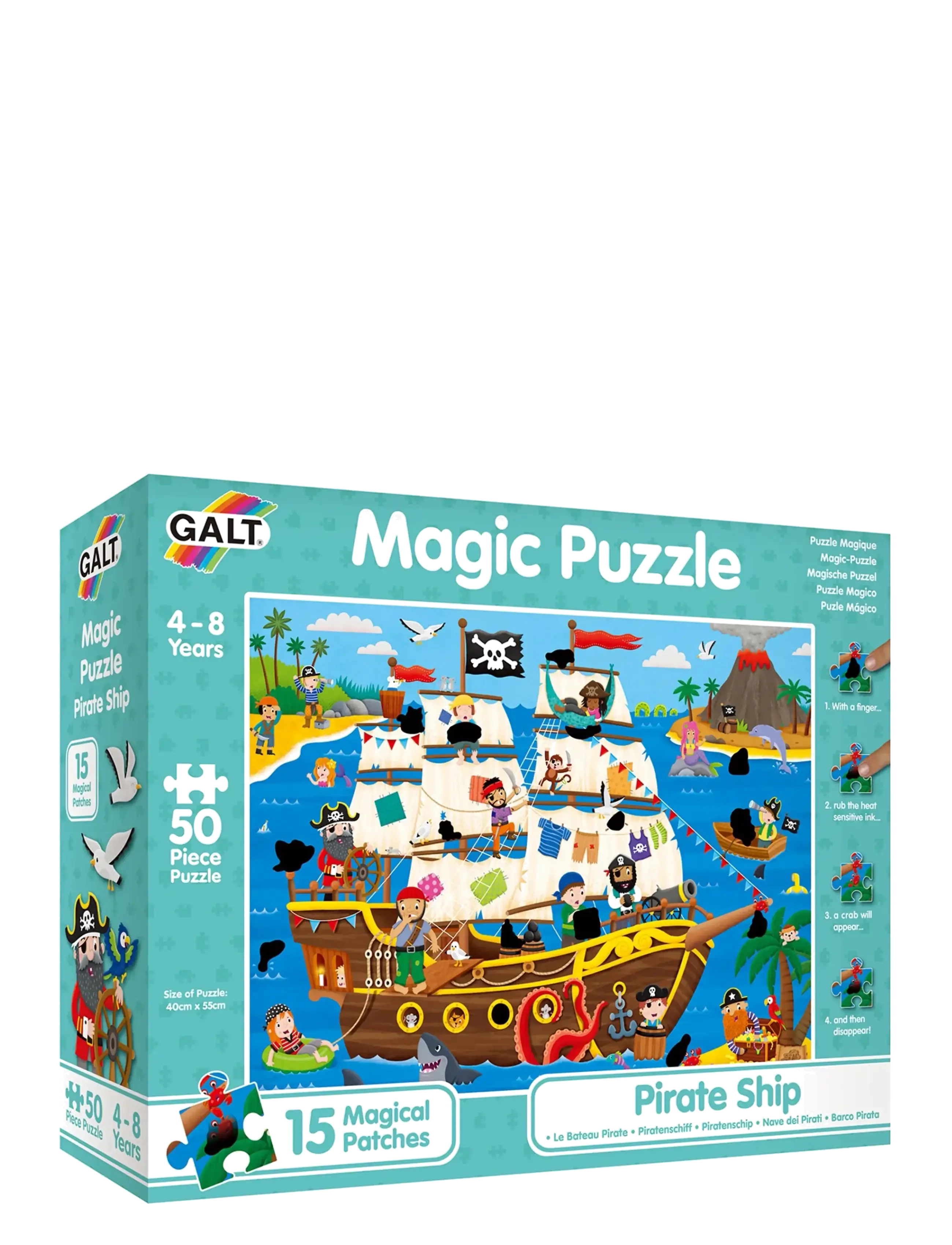 MAGISKT PUSSEL PIRATSKEPP - MULTI-COLOUR