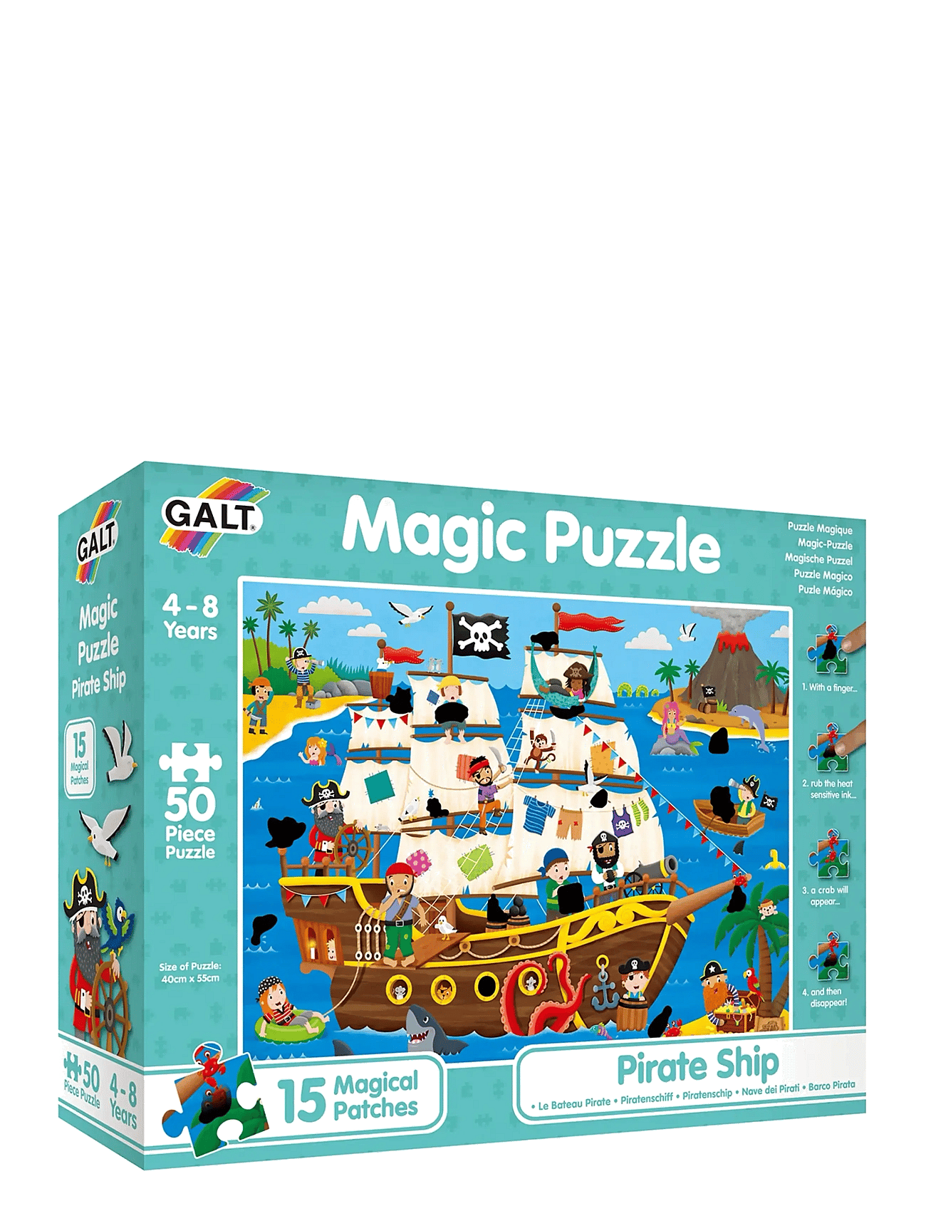 MAGISKT PUSSEL PIRATSKEPP - MULTI-COLOUR