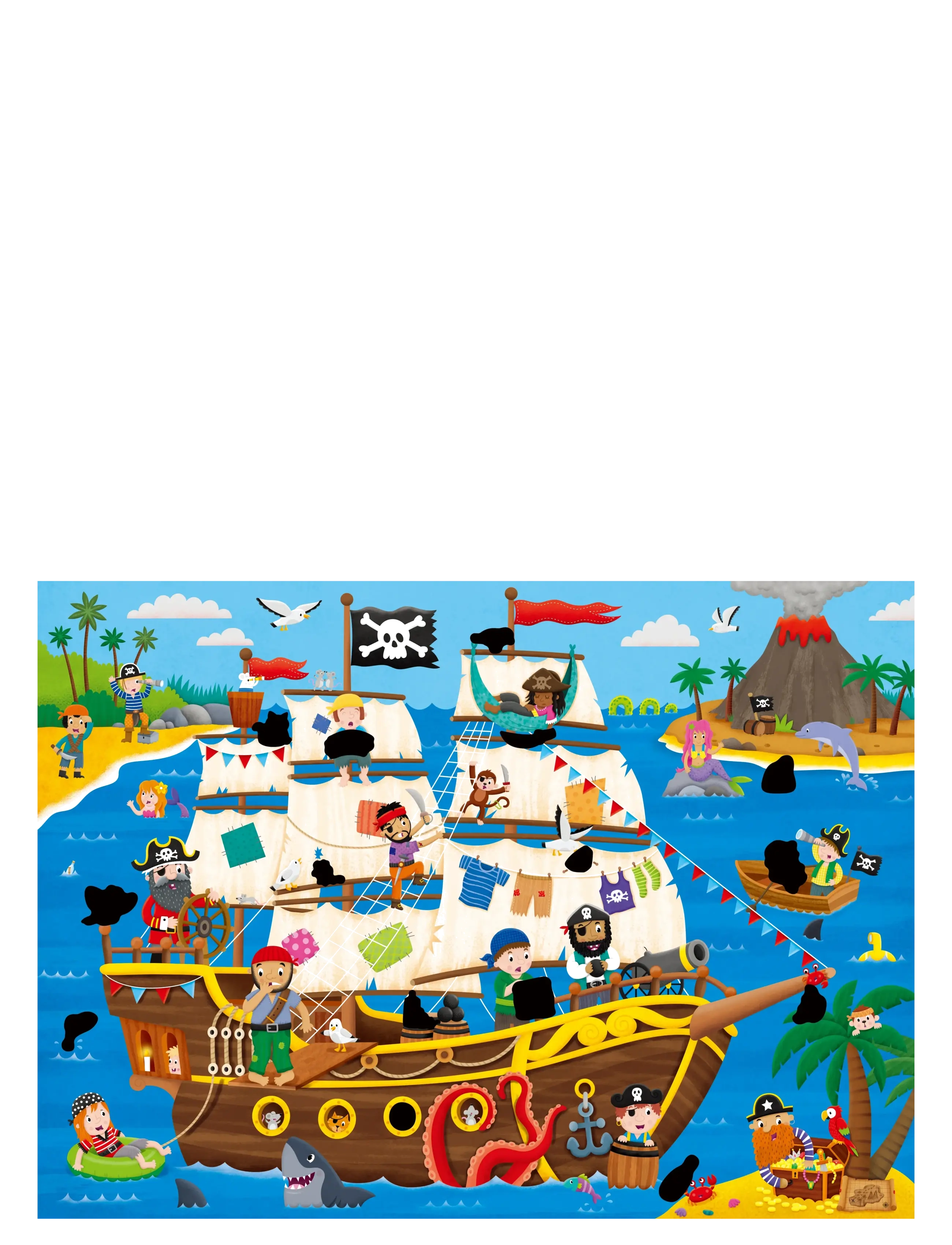 Galt - MAGISKT PUSSEL PIRATSKEPP - multi-colour - 1
