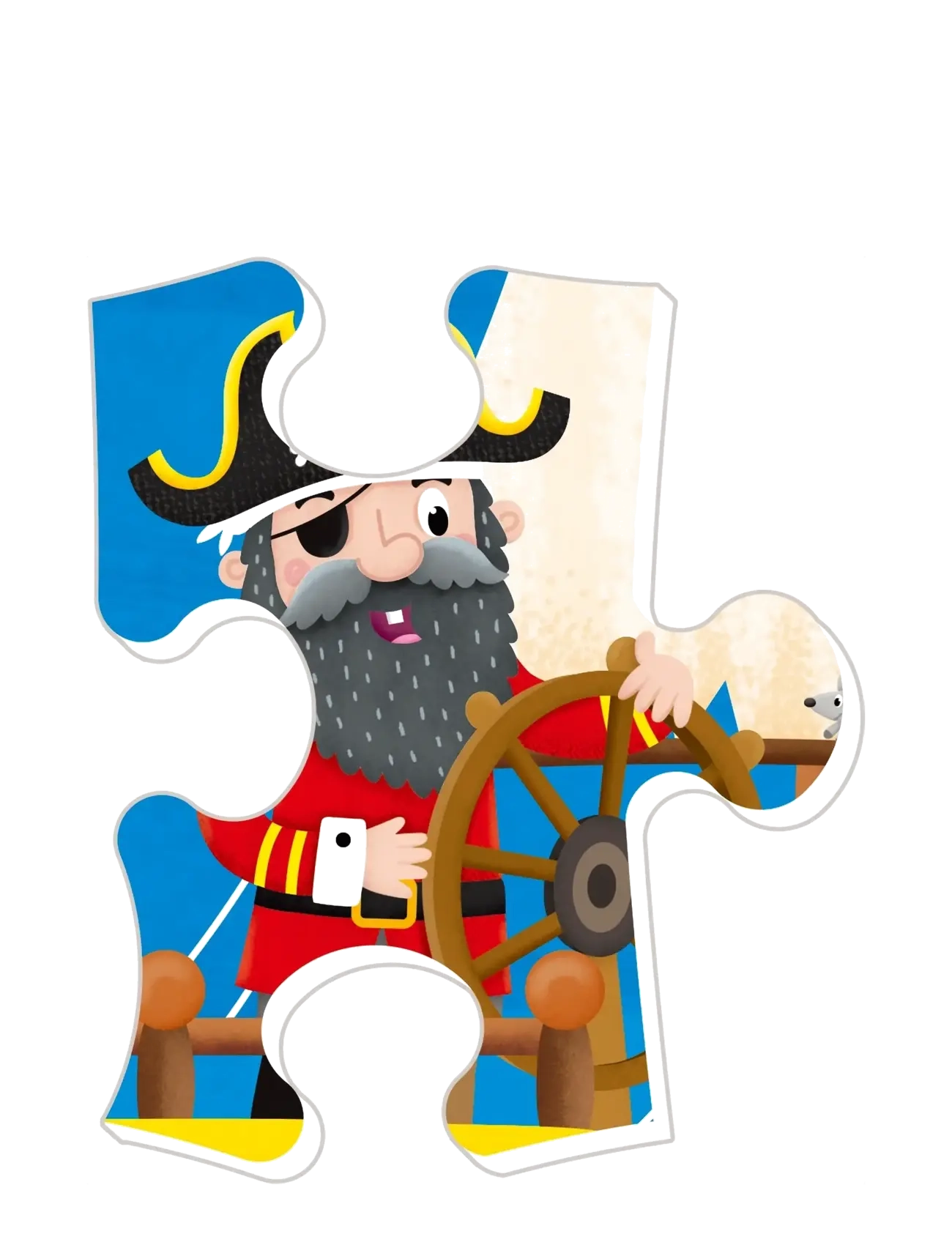 Galt - MAGISKT PUSSEL PIRATSKEPP - multi-colour - 2