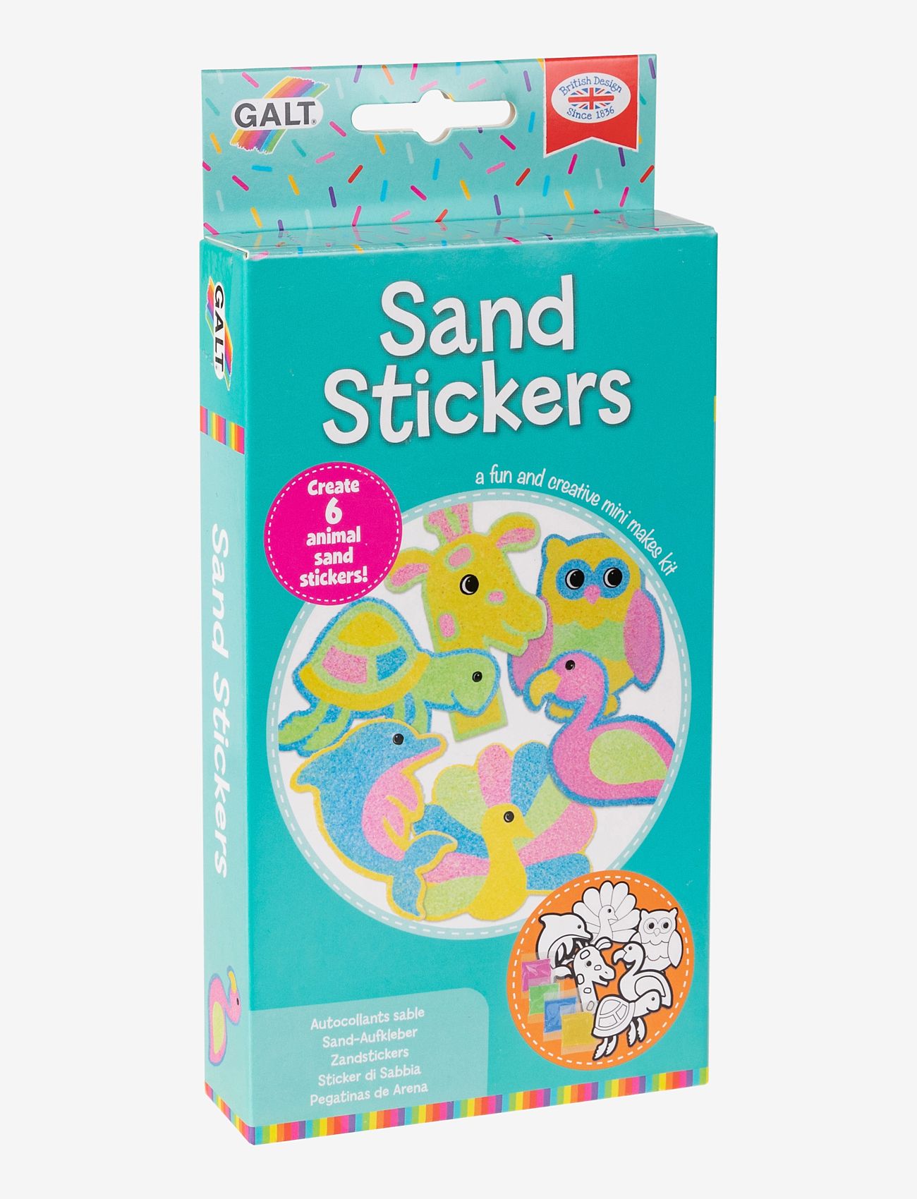 Galt - MINI MAKES SAND STICKERS - craft sets - multicolour - 0