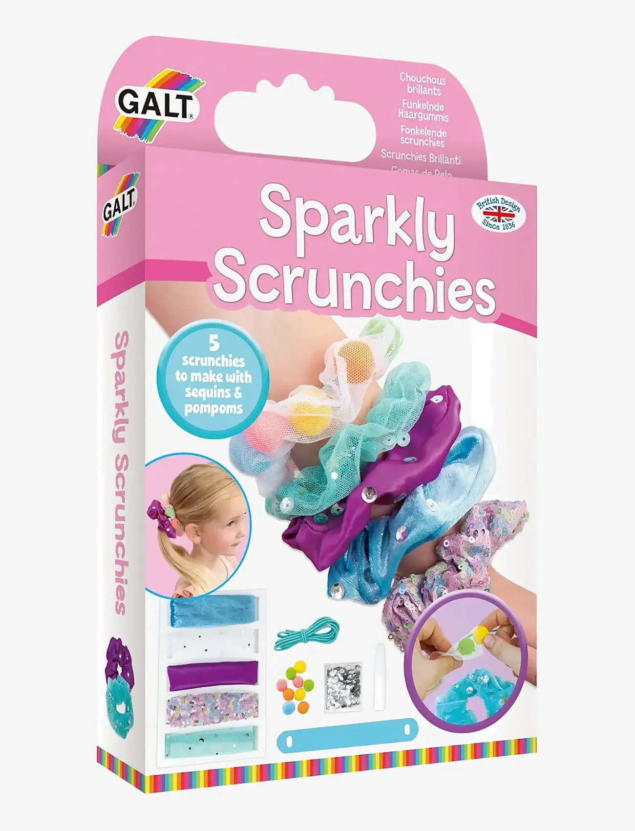 Galt - GLITTRANDE SCRUNCHIES - multicolour - 1