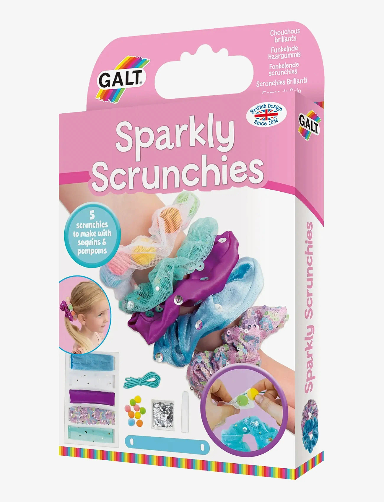 Galt - GLITTRANDE SCRUNCHIES - multicolour - 2
