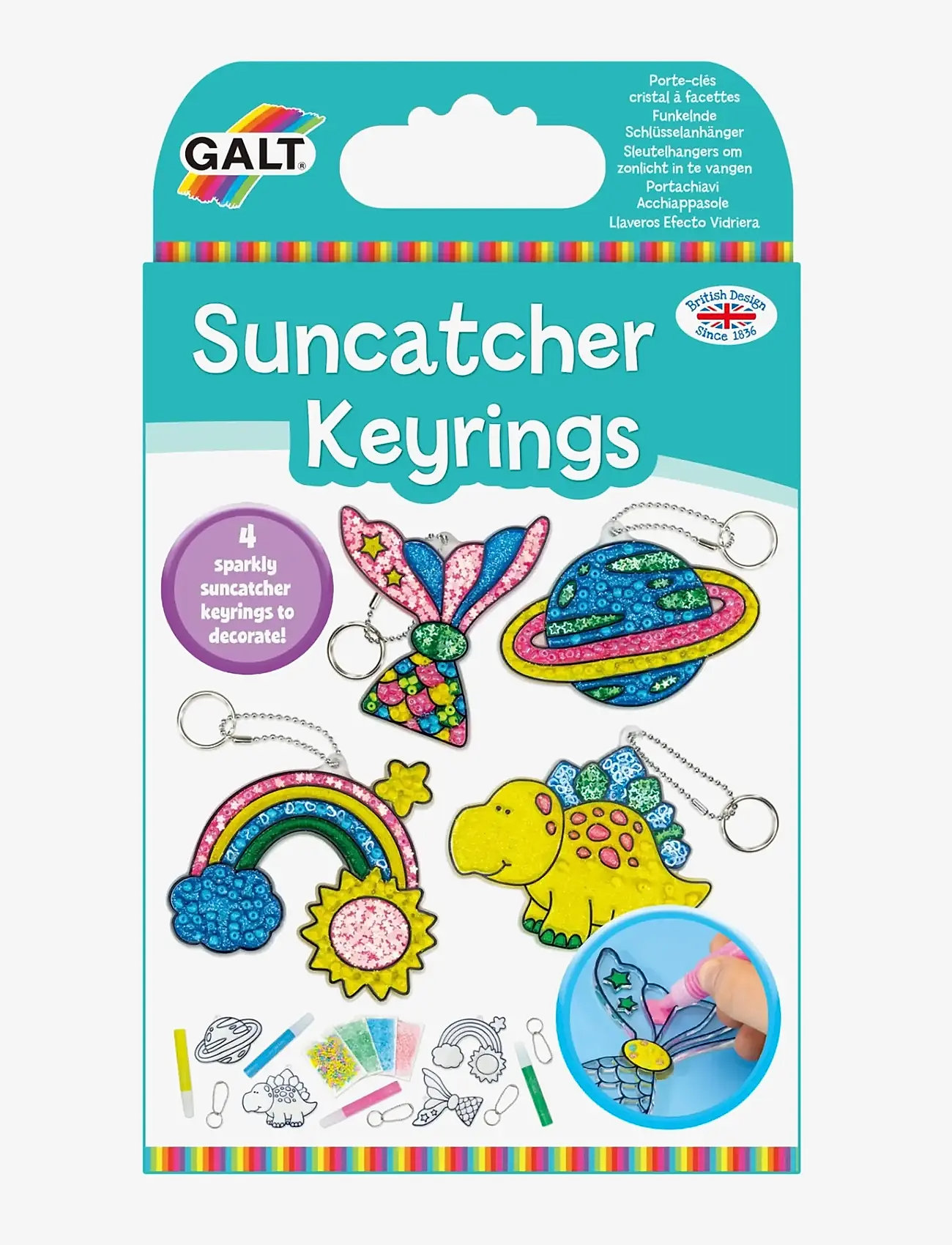 Galt - SOLFÅNGAR-NYCKELRINGAR - laveste priser - multicolour - 2