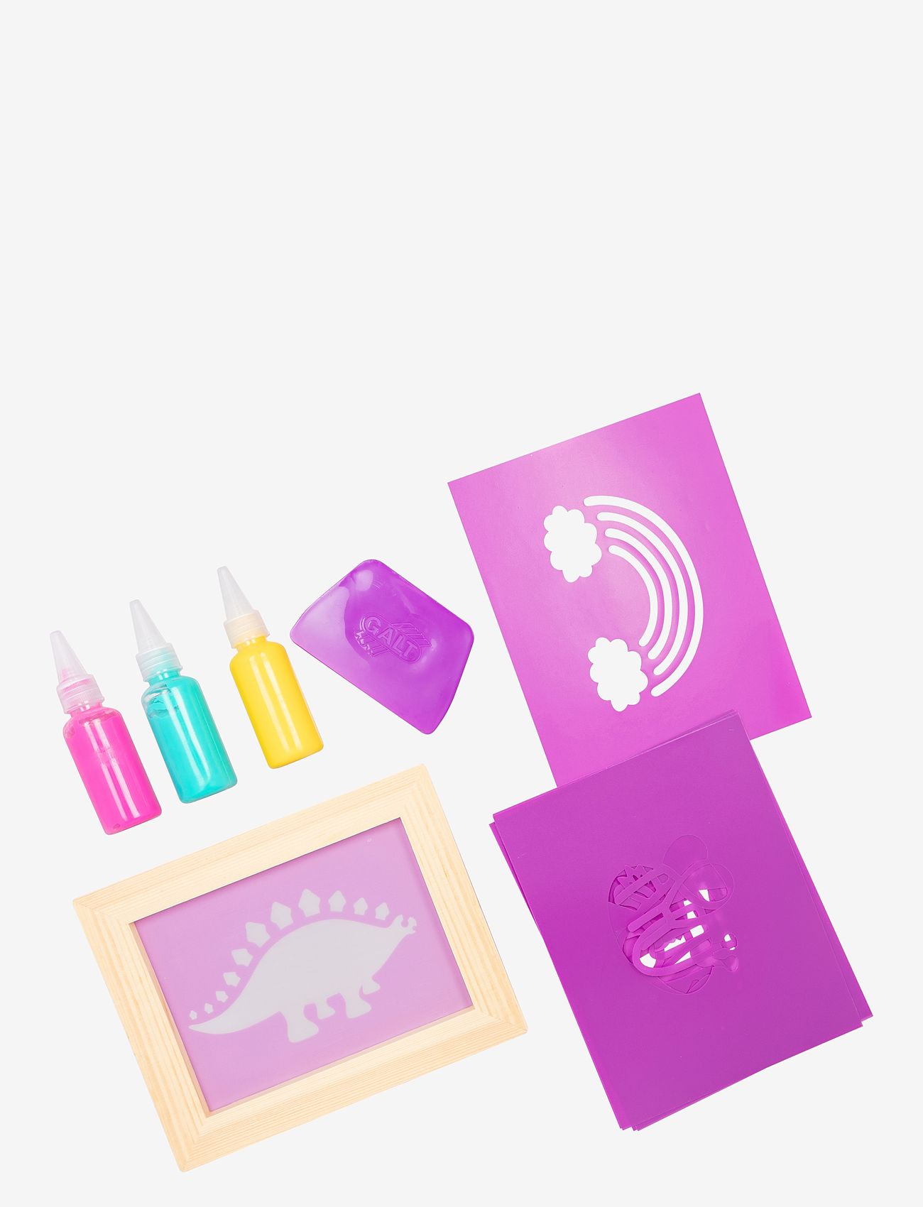 Galt - SCREEN PRINT STICKERS - kreasæt - multicolour - 3