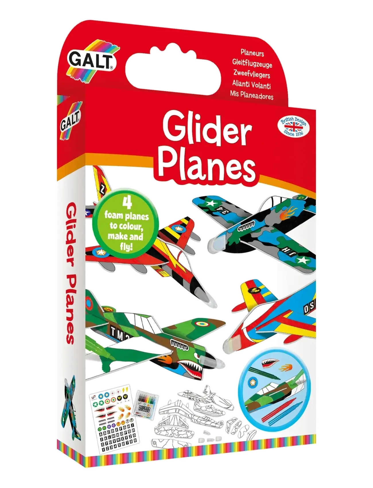 Galt GLIDER PLANES - Legetøj - MULTI-COLOURED / multi