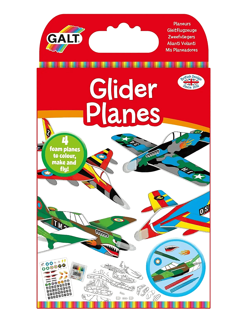 Galt - GLIDER PLANES - kreasæt - multi-coloured - 1