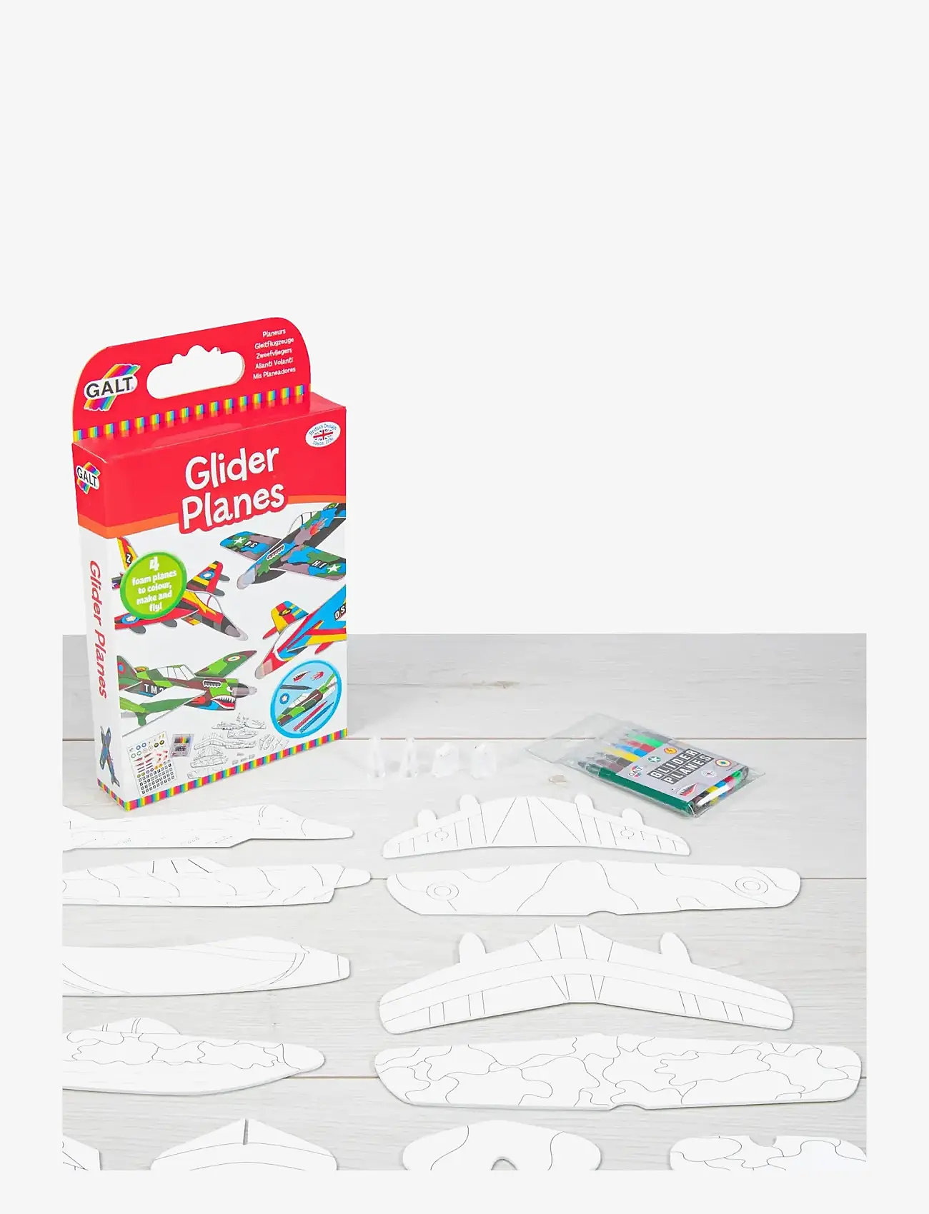 Galt - GLIDER PLANES - kreasæt - multi-coloured - 3