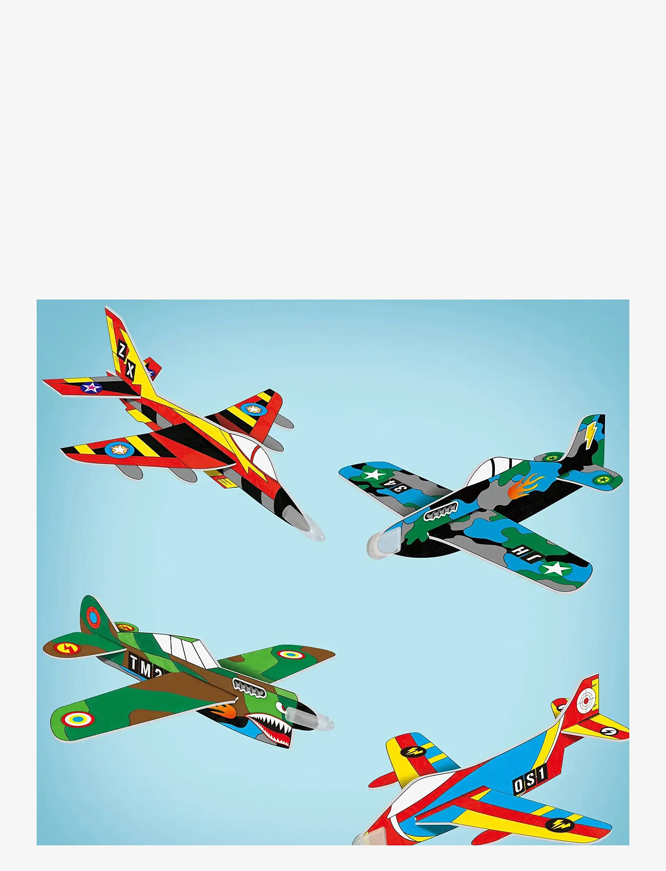 Galt - GLIDER PLANES - kreasæt - multi-coloured - 4