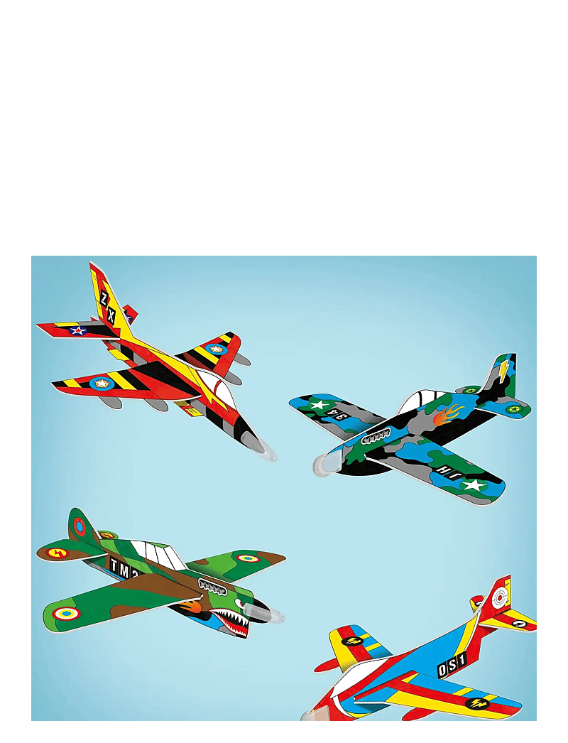 Galt - GLIDER PLANES - kreasæt - multi-coloured - 4