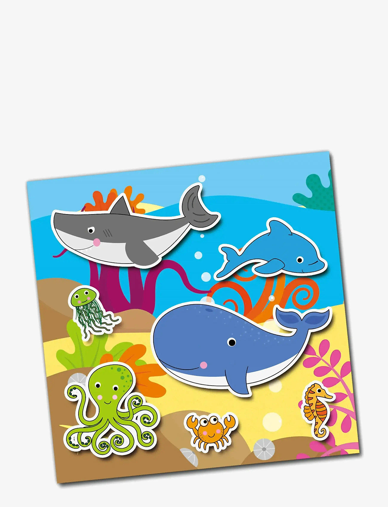 Galt - STICKERBOK DJUR - skrivesæt - multi-coloured - 1