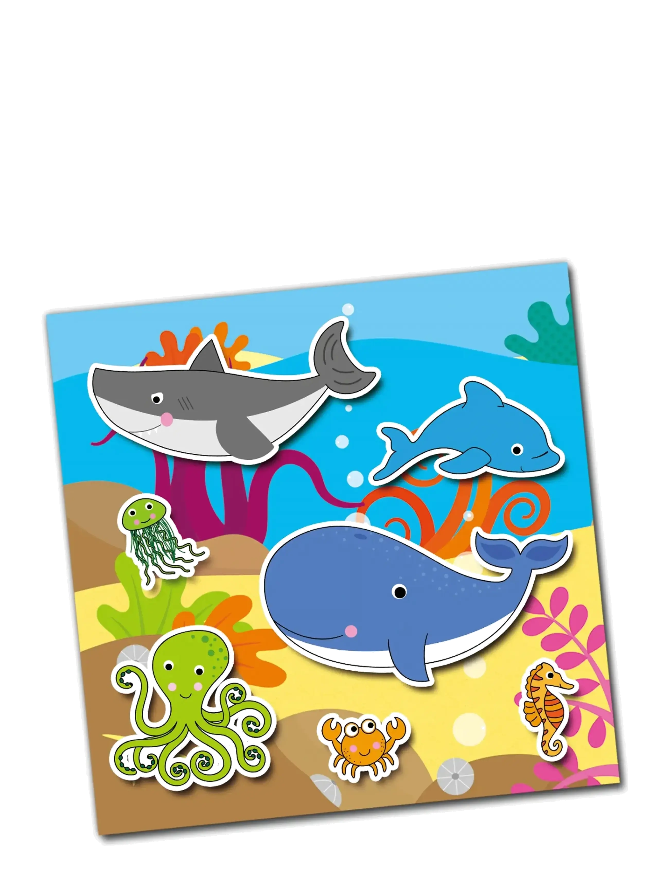 Galt - STICKERBOK DJUR - multi-coloured - 1