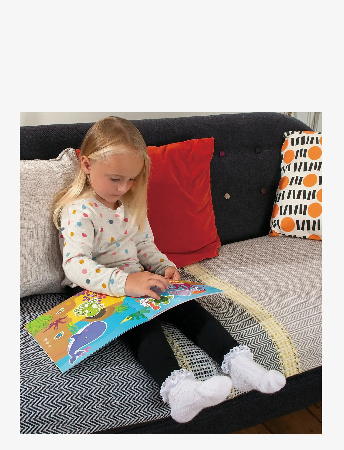 Galt - STICKERBOK DJUR - skrivesæt - multi-coloured - 2