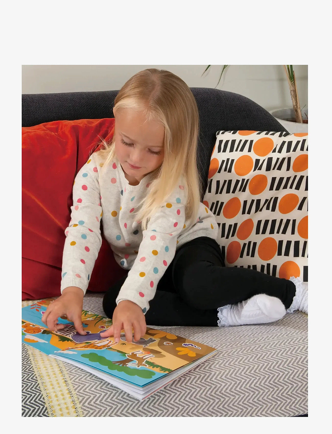 Galt - STICKERBOK DJUR - skrivesæt - multi-coloured - 3