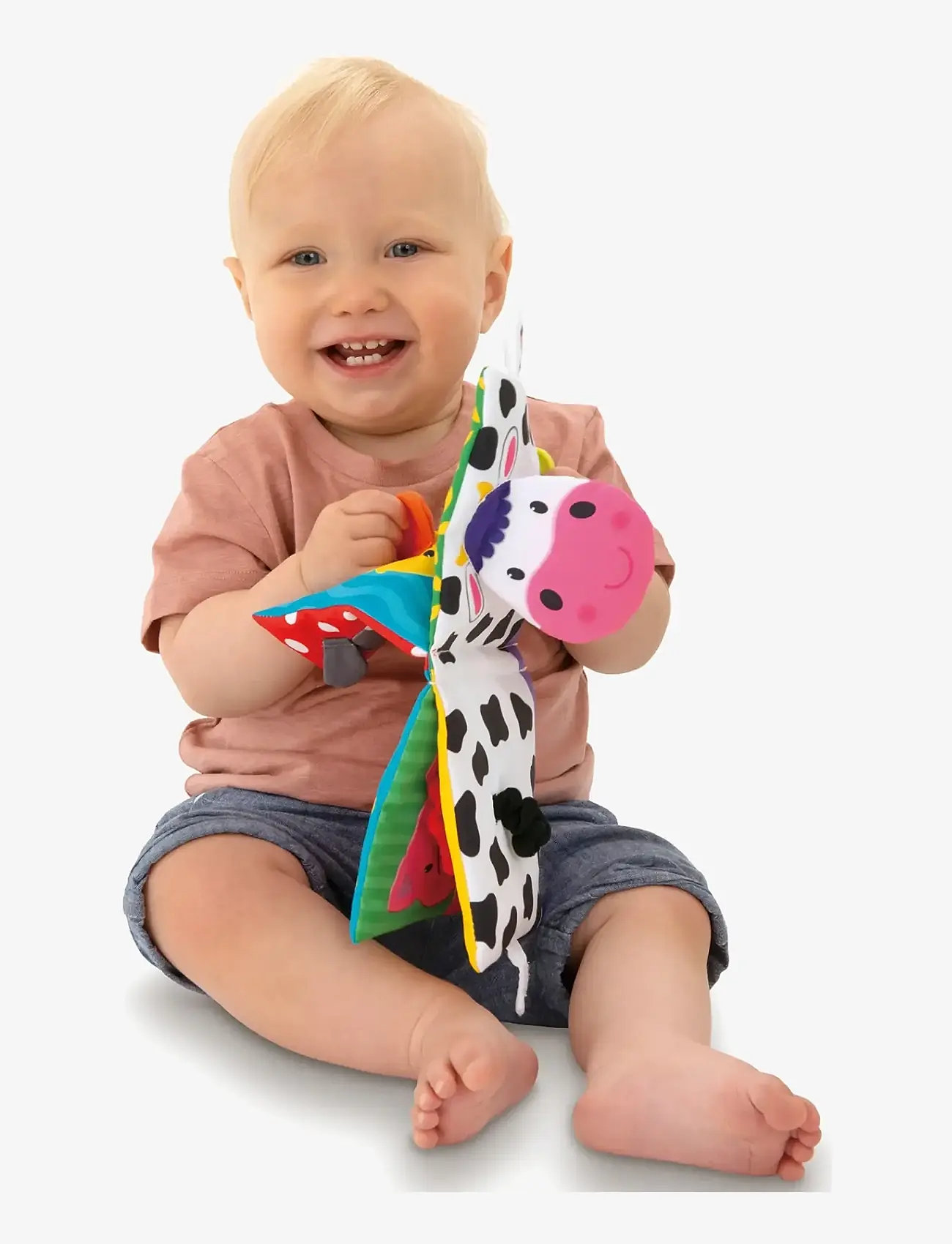 Galt - TEETHER SOFT BOOK FARM - gagnvirk leikföng - multi-coloured - 3