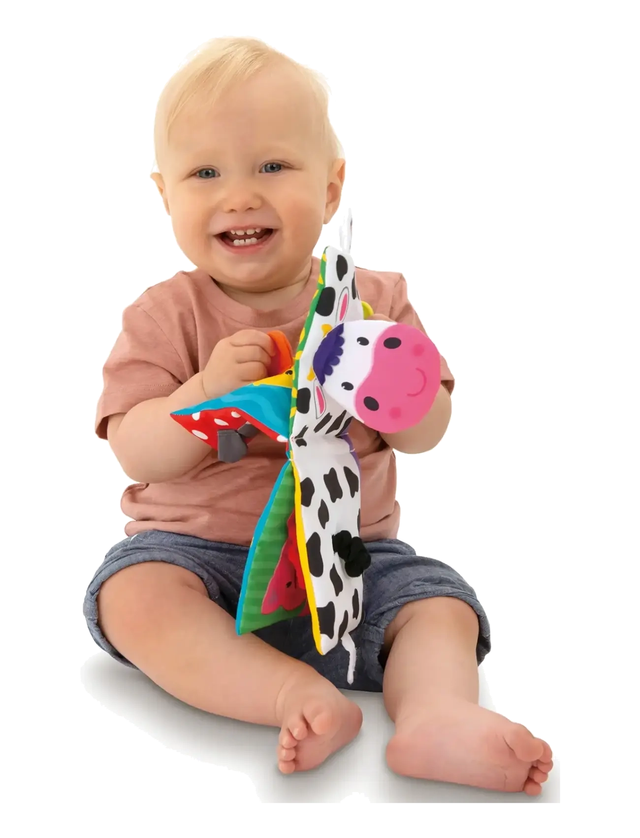 Galt - MJUKBOK MED TUGGDEL FARM - multi-coloured - 3