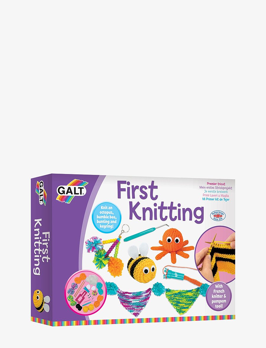 Galt - PYSSELLÅDA FÖRSTA STICKNINGEN - pysselset - multi-coloured - 2