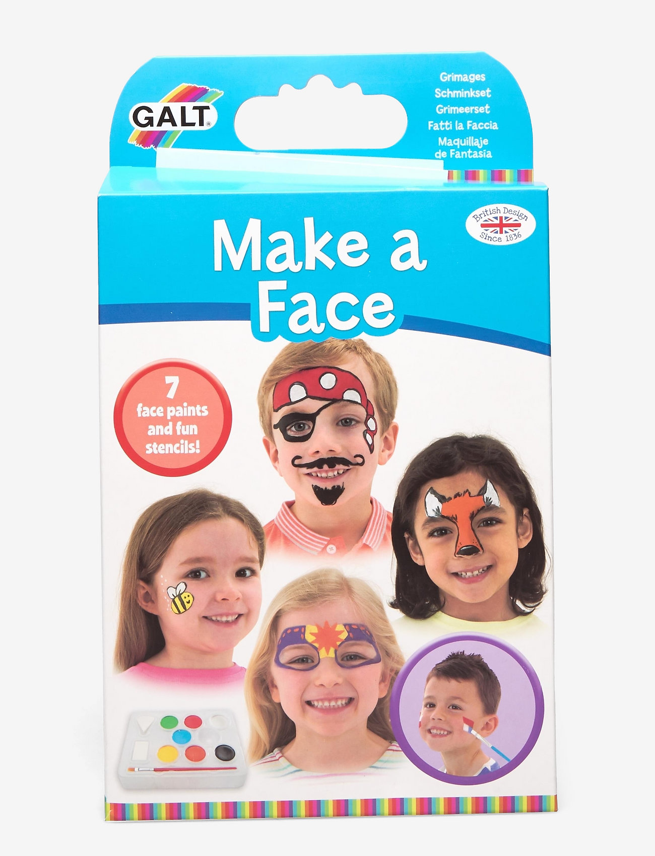 Galt - MAKE A FACE - laveste priser - multi-coloured - 0