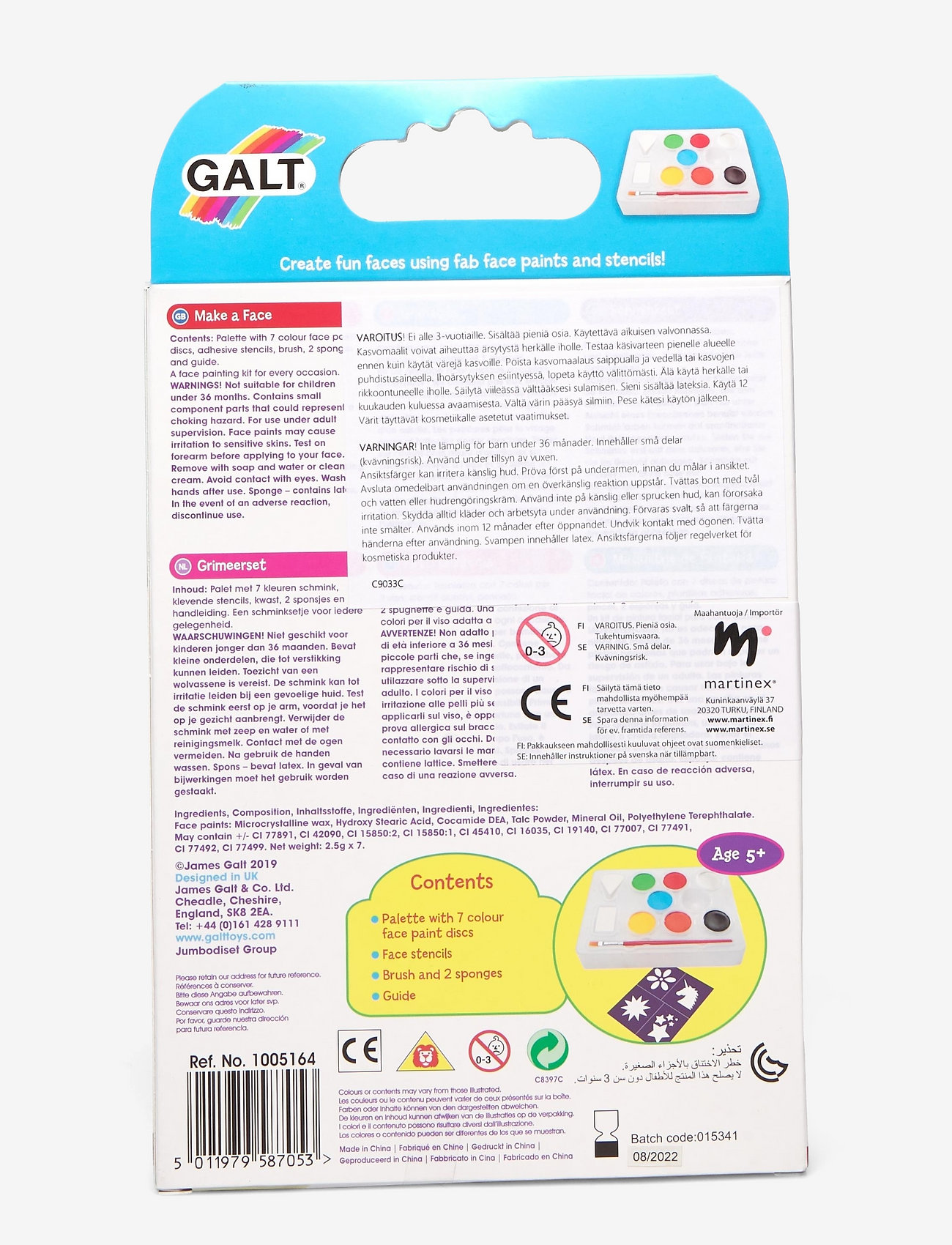 Galt - MAKE A FACE - laveste priser - multi-coloured - 1