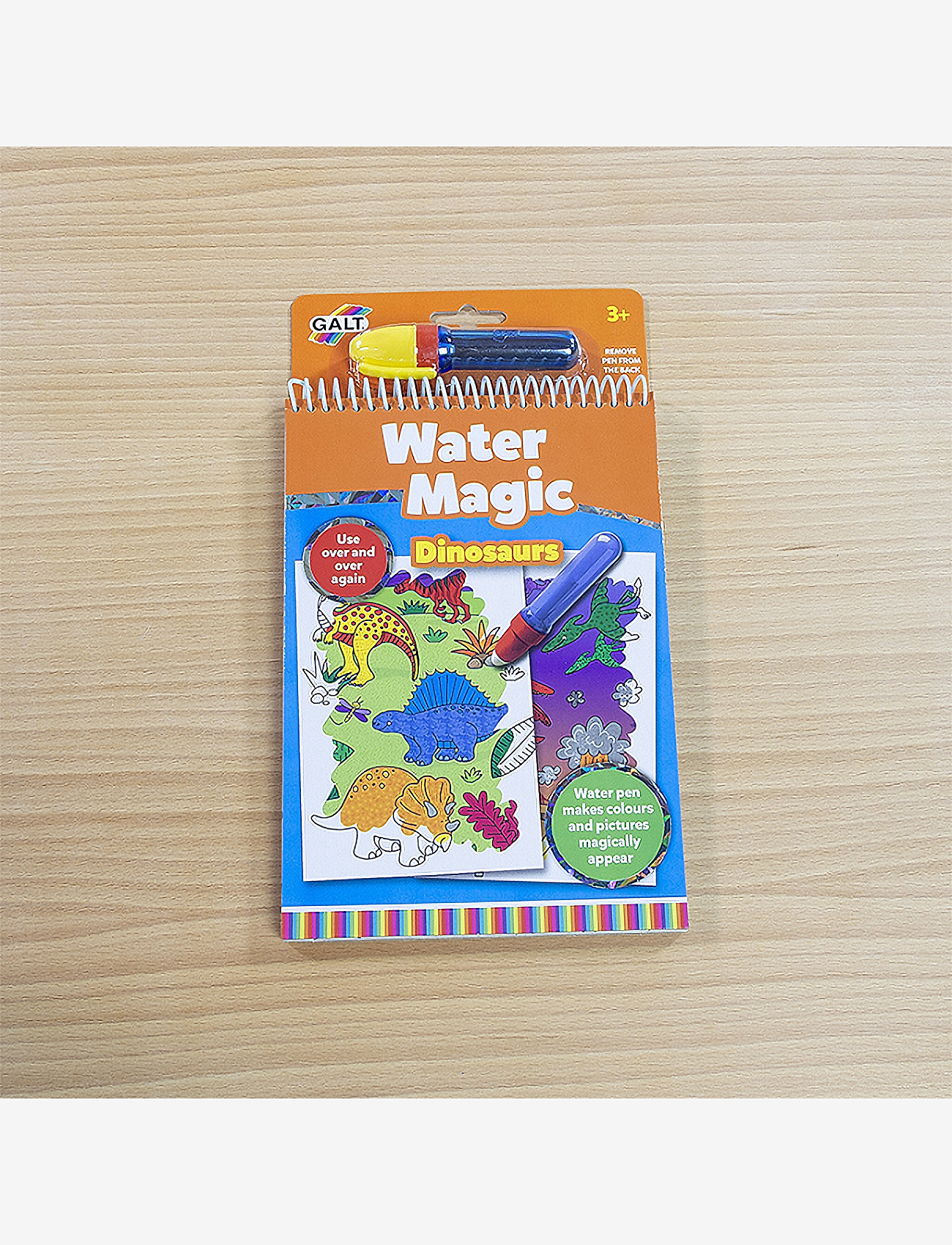 Galt - WATER MAGIC DINOSAURS - male- & kreabøger - orange - 5