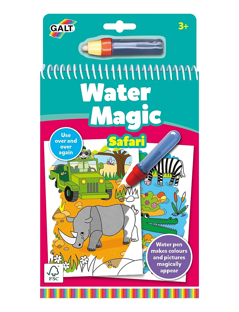 Galt - WATER MAGIC SAFARI - skrivesæt - green - 0