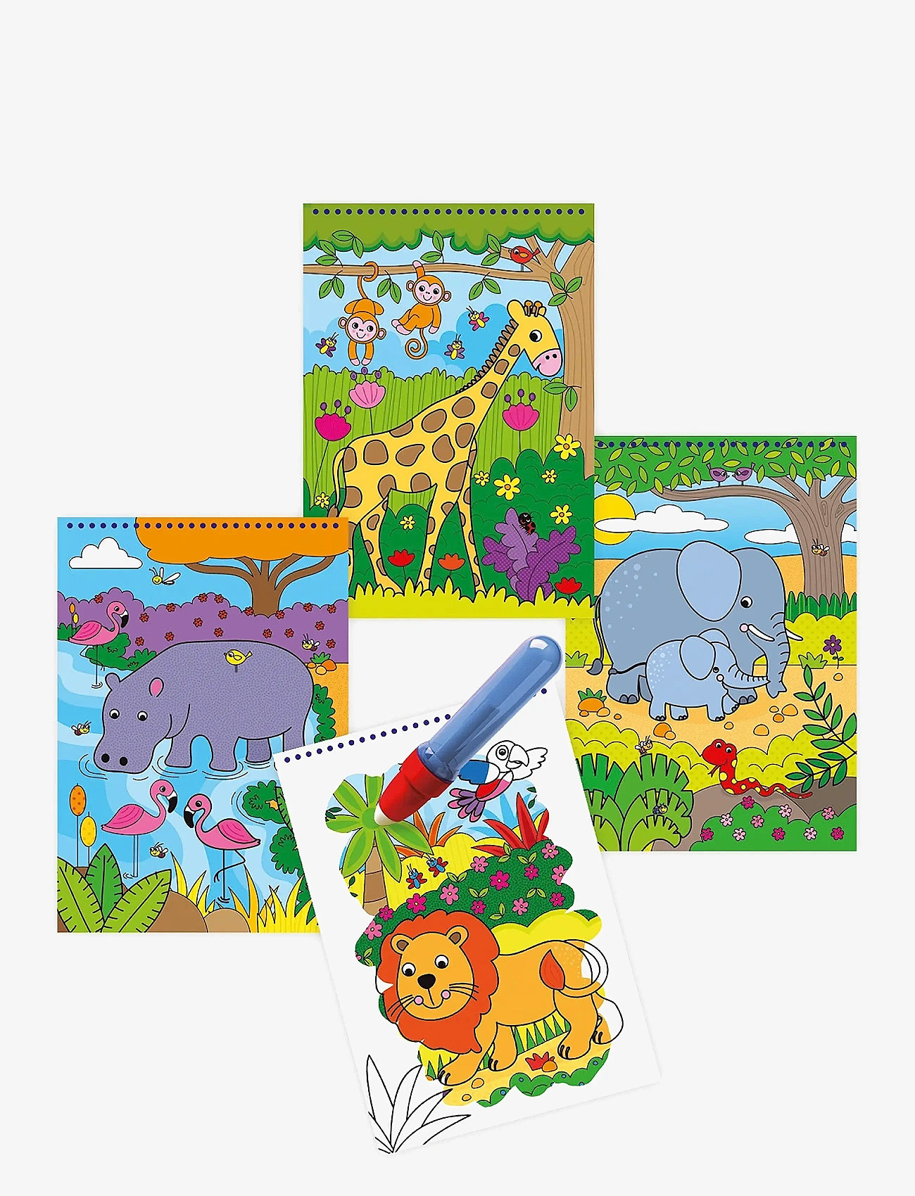 Galt - WATER MAGIC SAFARI - skrivesæt - green - 3