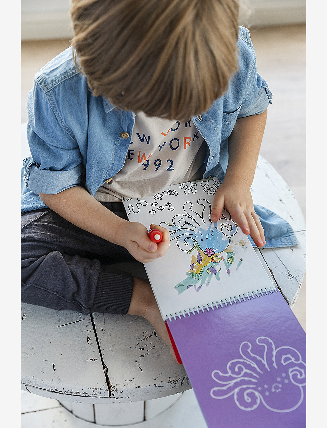 Galt - WATER MAGIC ANIMALS - male- & kreabøger - red - 2