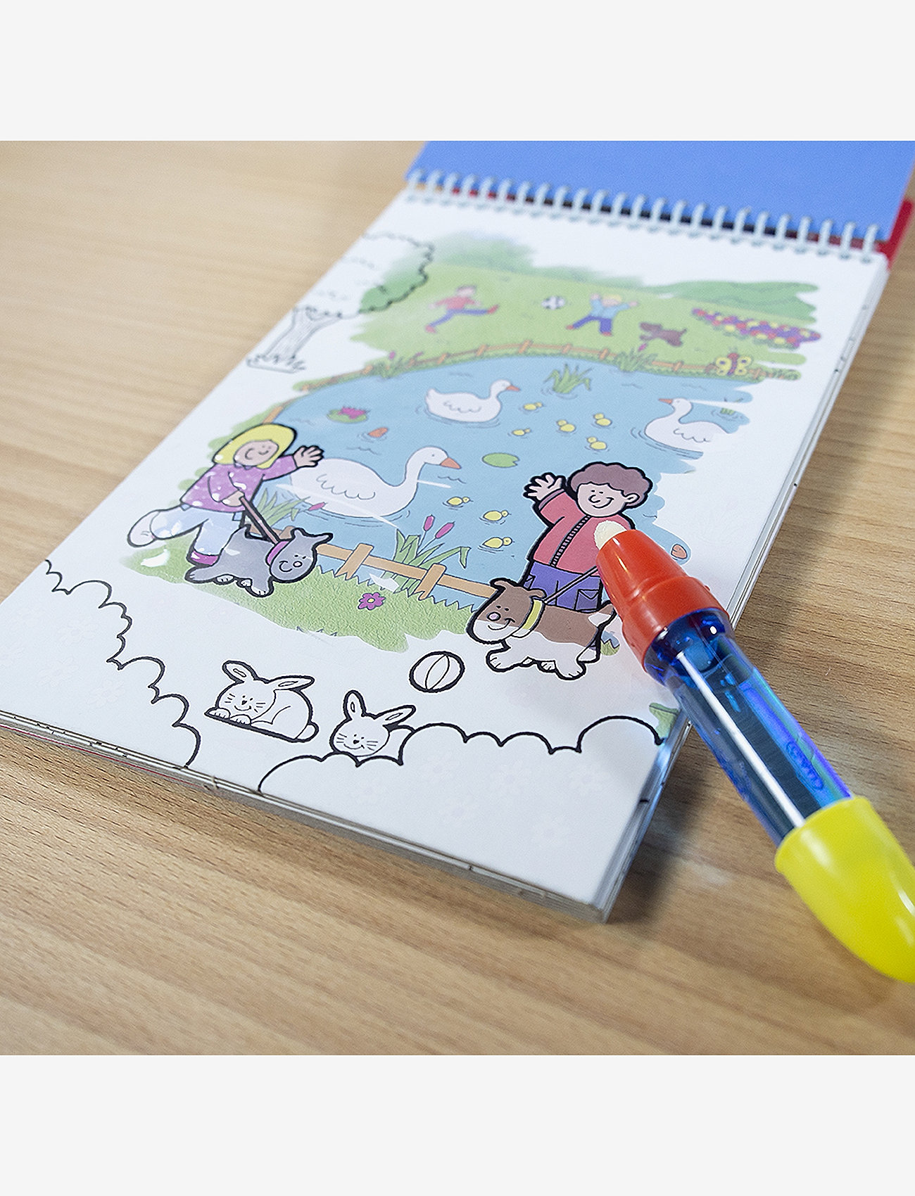 Galt - WATER MAGIC ANIMALS - male- & kreabøger - red - 4