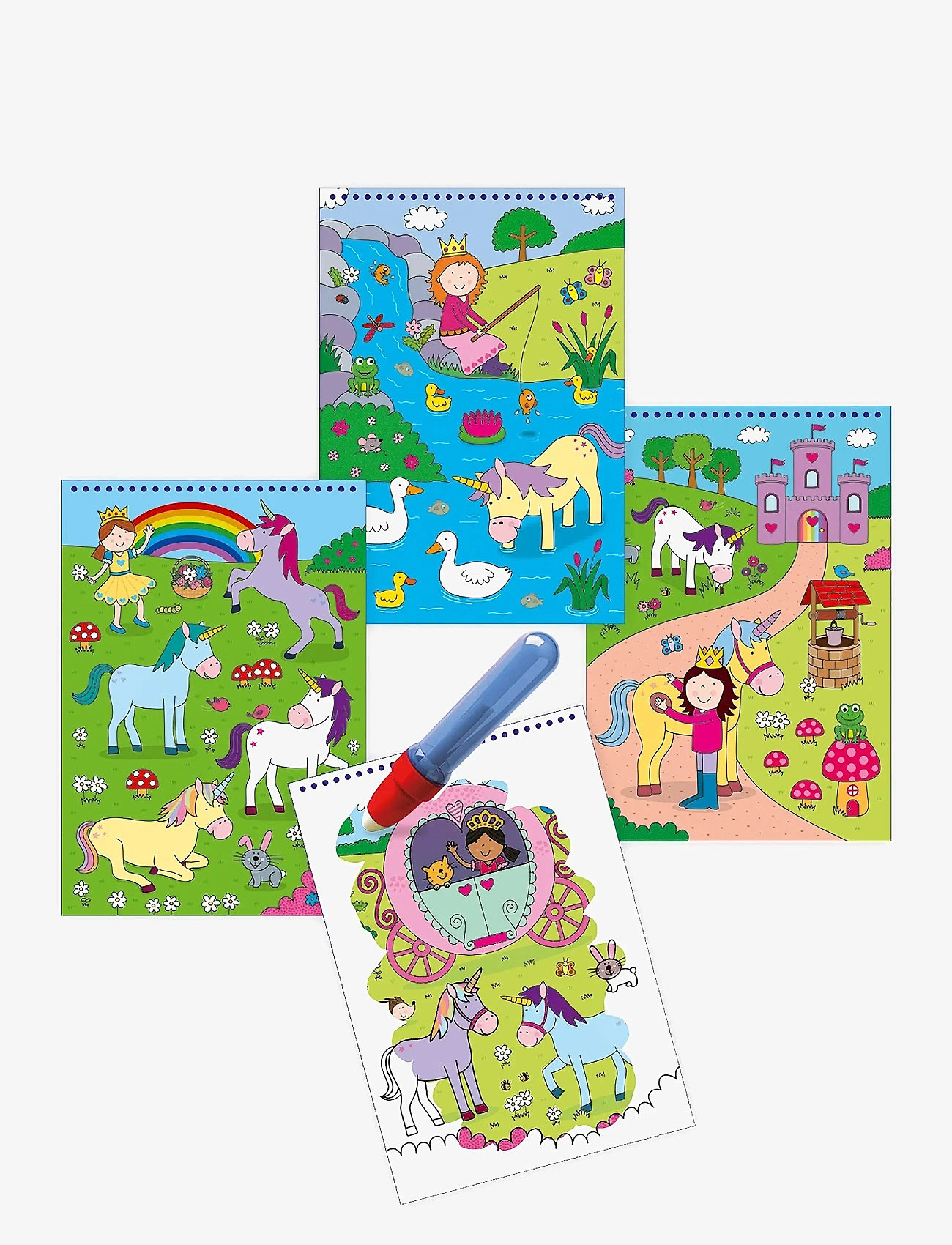 Galt - WATER MAGIC UNICORN - male- & kreabøger - multi-coloured - 5