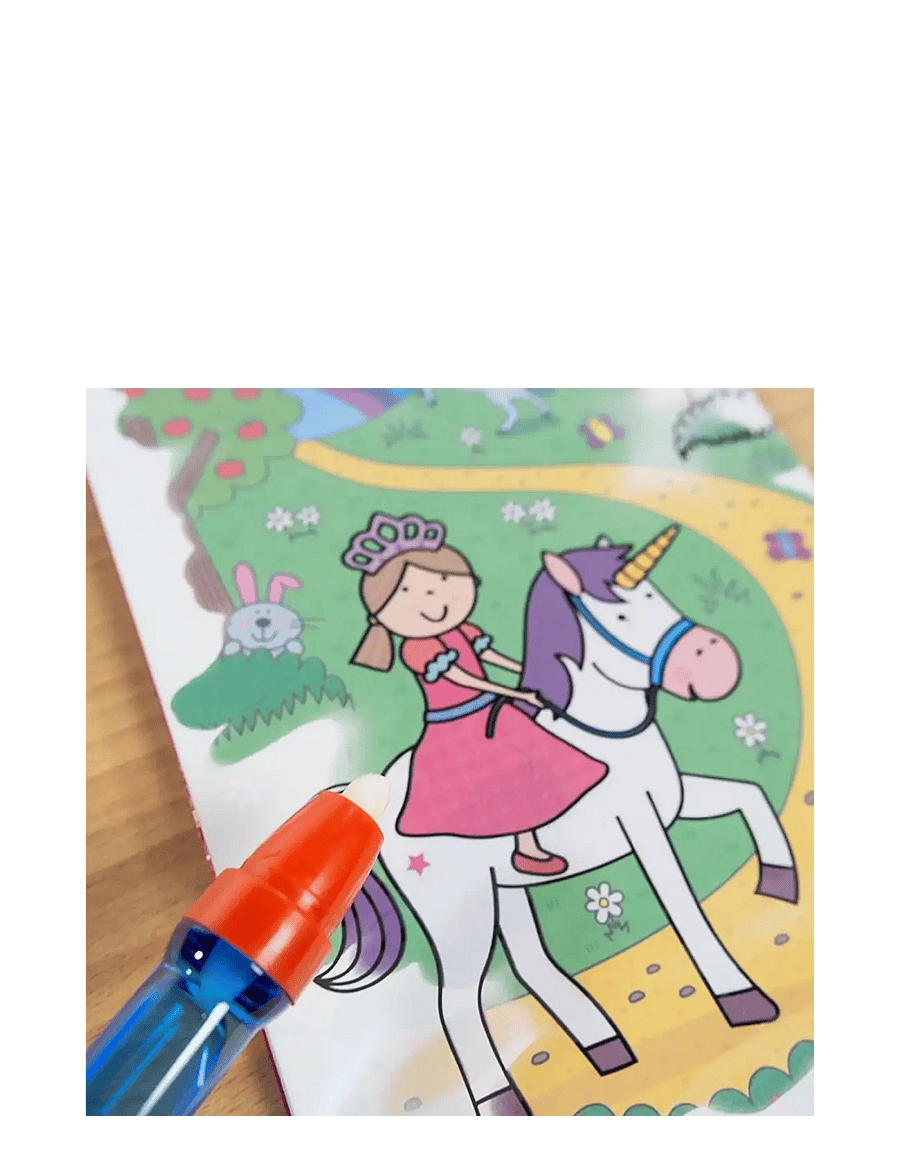 Galt - WATER MAGIC UNICORN - male- & kreabøger - multi-coloured - 5