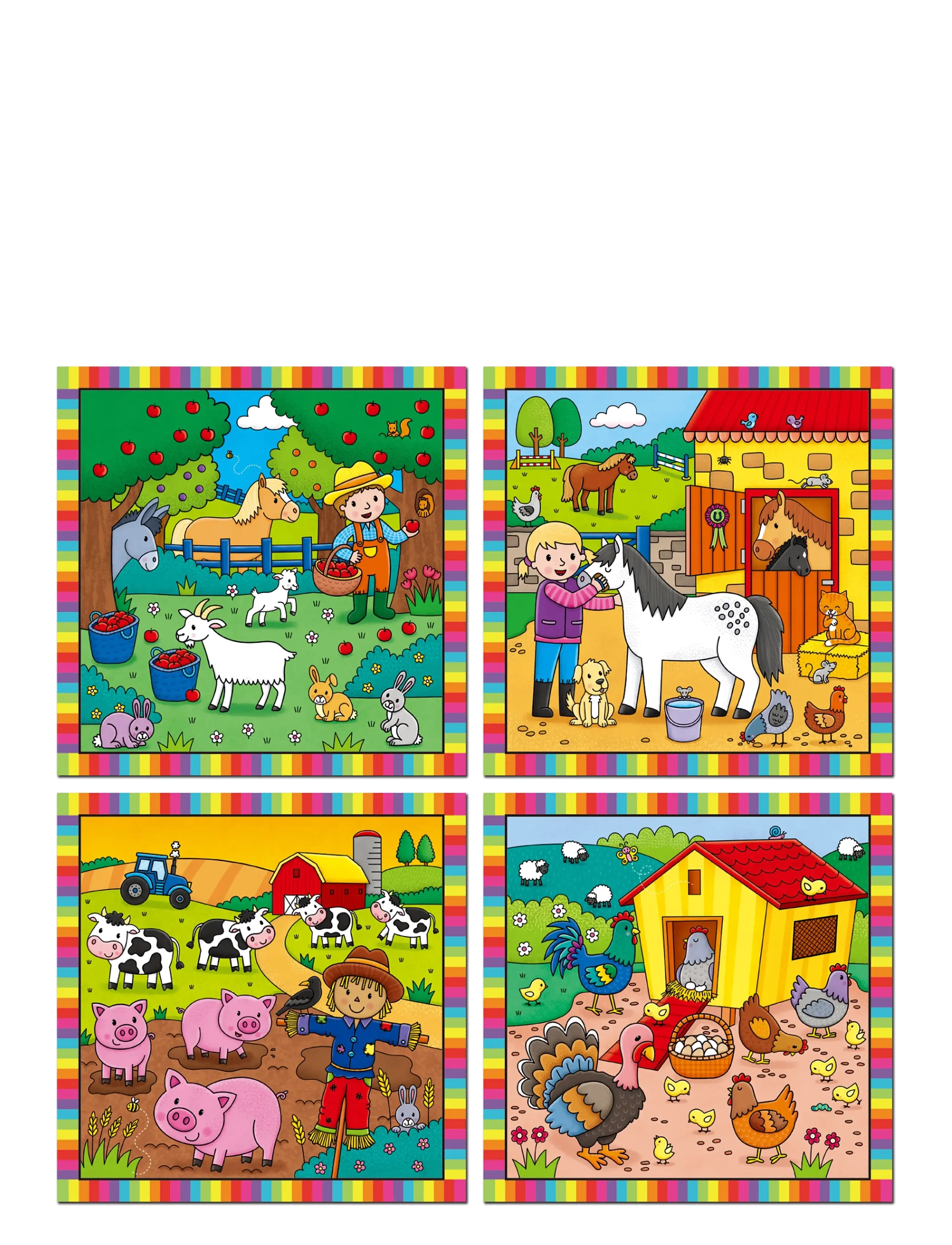 Galt - FIRST WATER MAGIC FARM ANIMALS - male- & kreabøger - multi-coloured - 2
