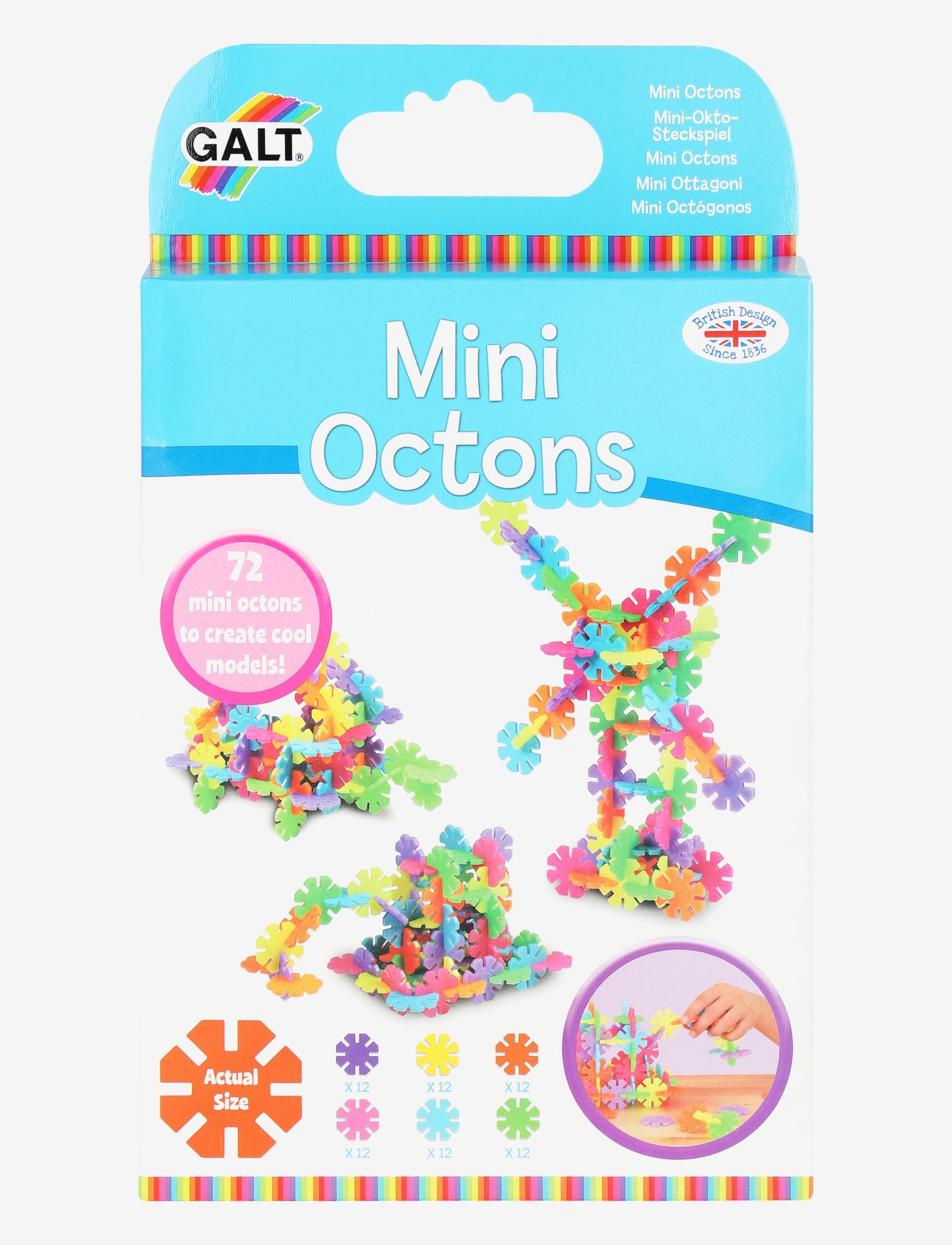 Galt - MINI OCTONS - byggsatser - multi-coloured - 0